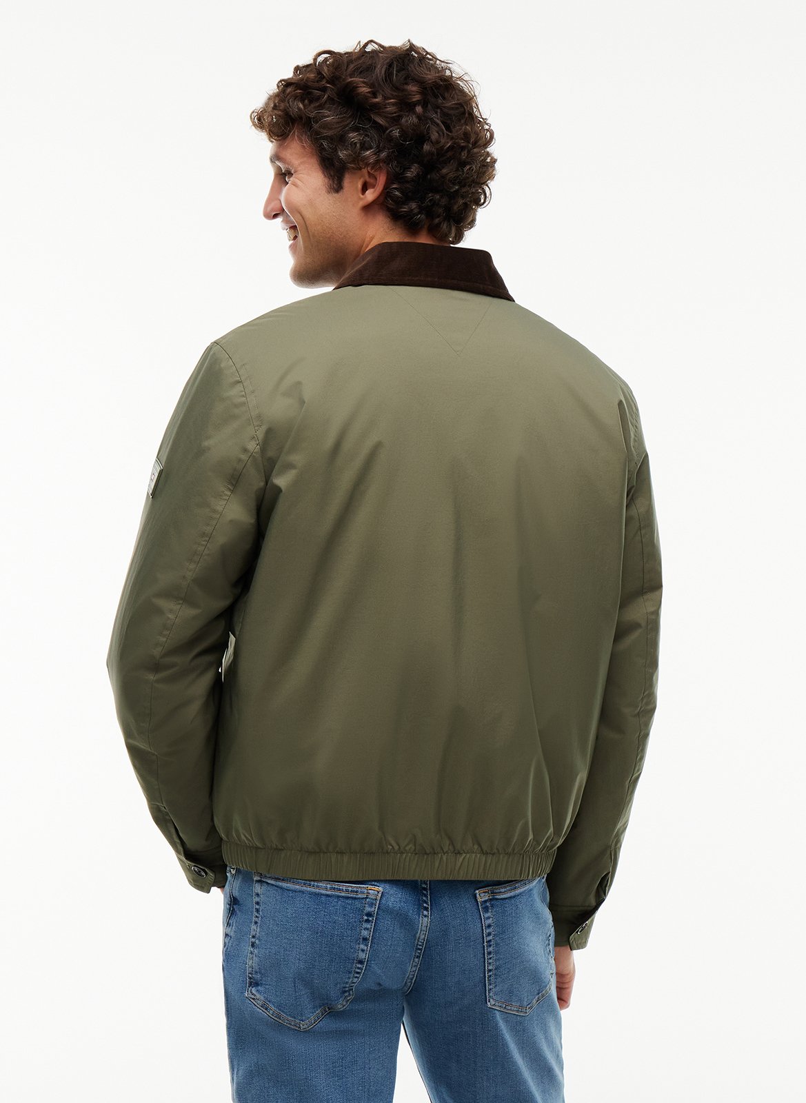 Veste col classique TOMMY HILFIGER Vert