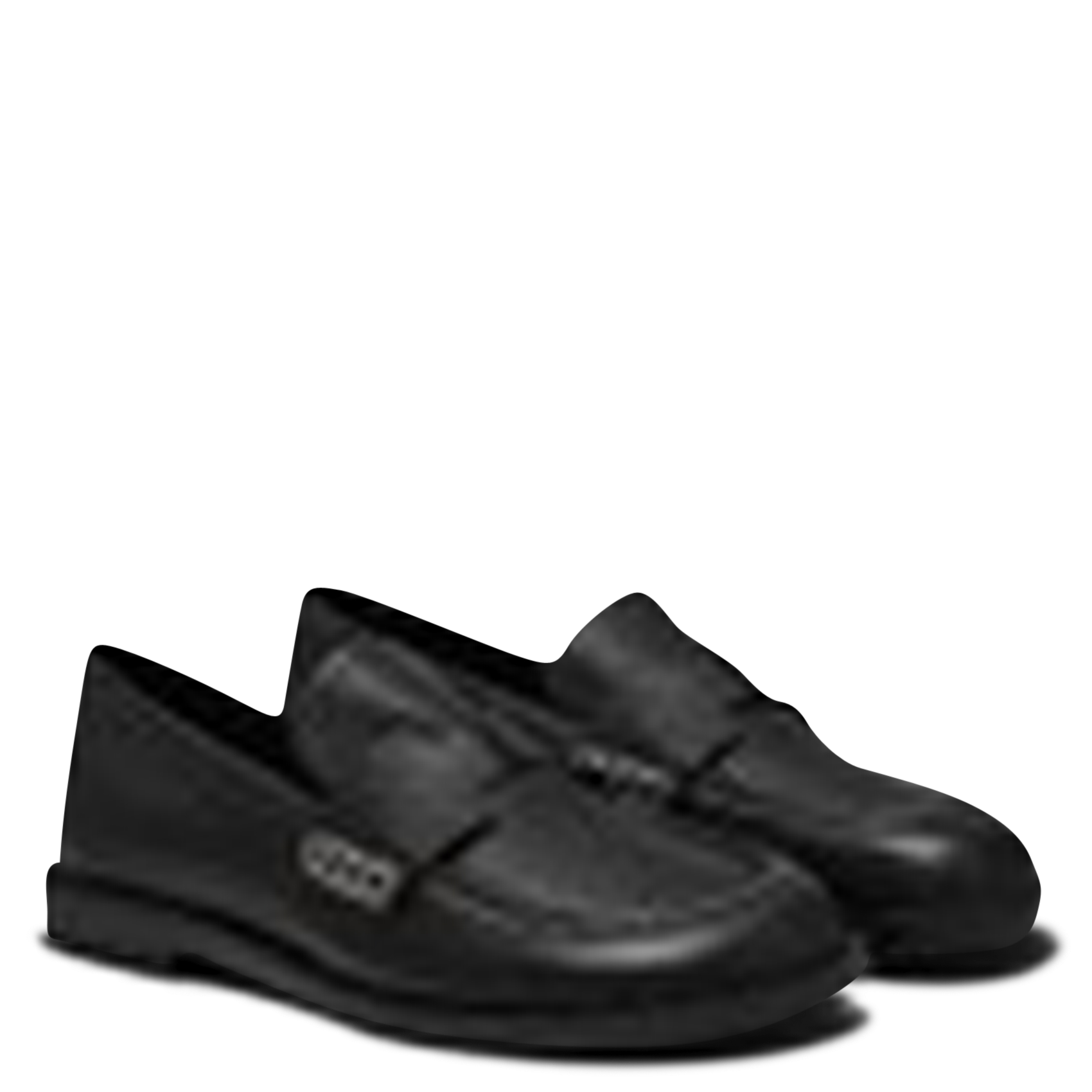 Plain leather loafers | Black PAVEMENT Women