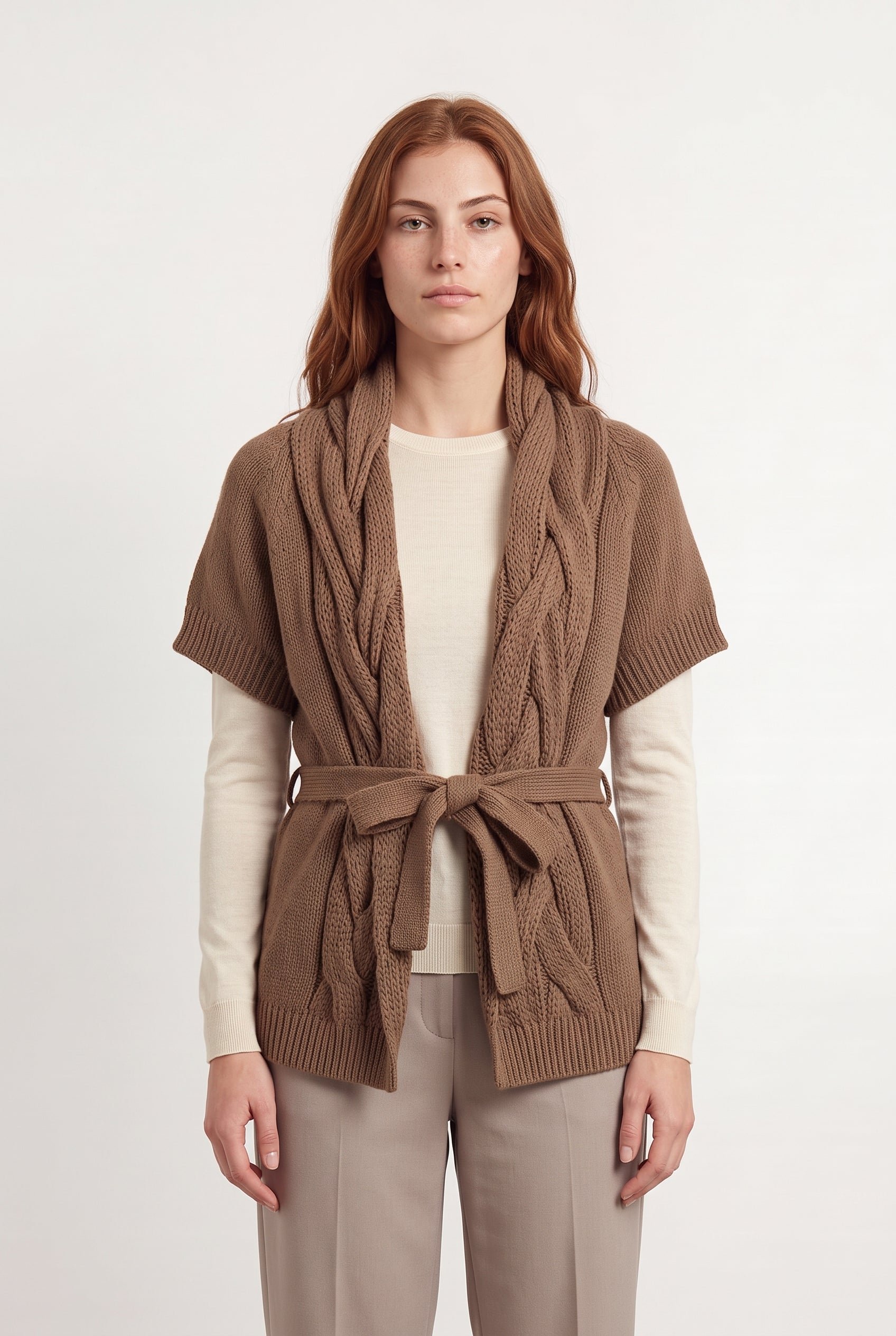 Cardigan COMPTOIR DES COTONNIERS - Seconde main Brown