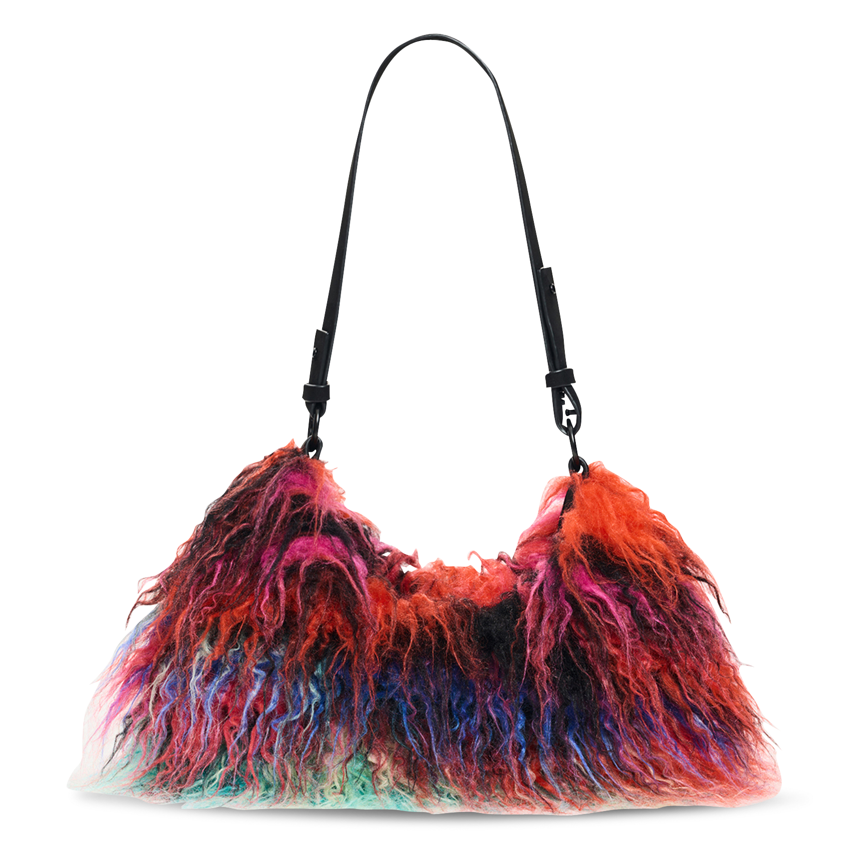 Sac effet fourrure imprimé DESIGUAL Multicolore