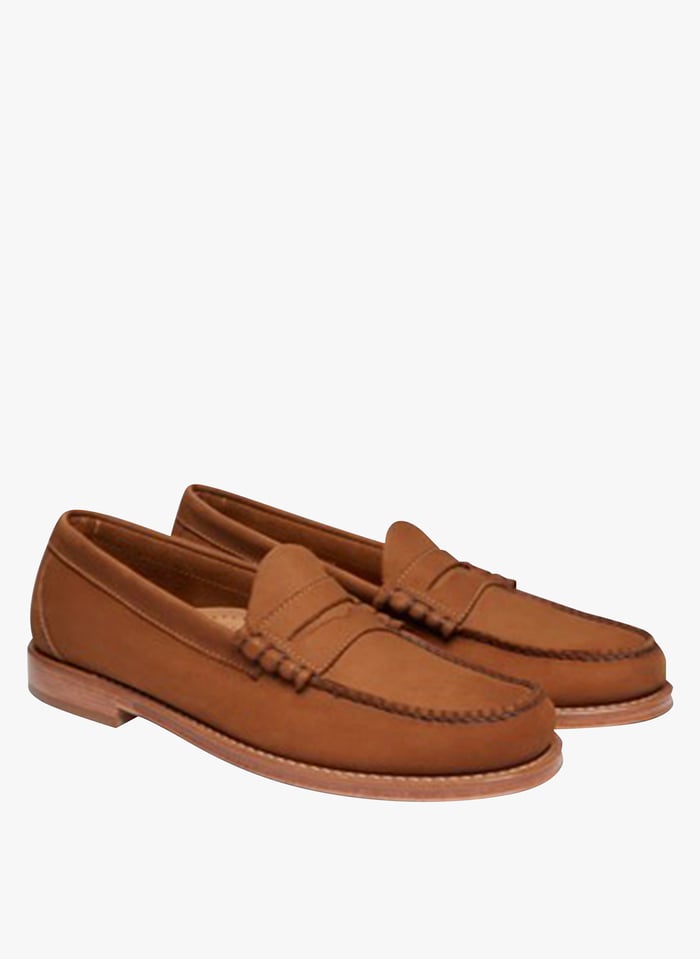Gh bass suede loafers sales