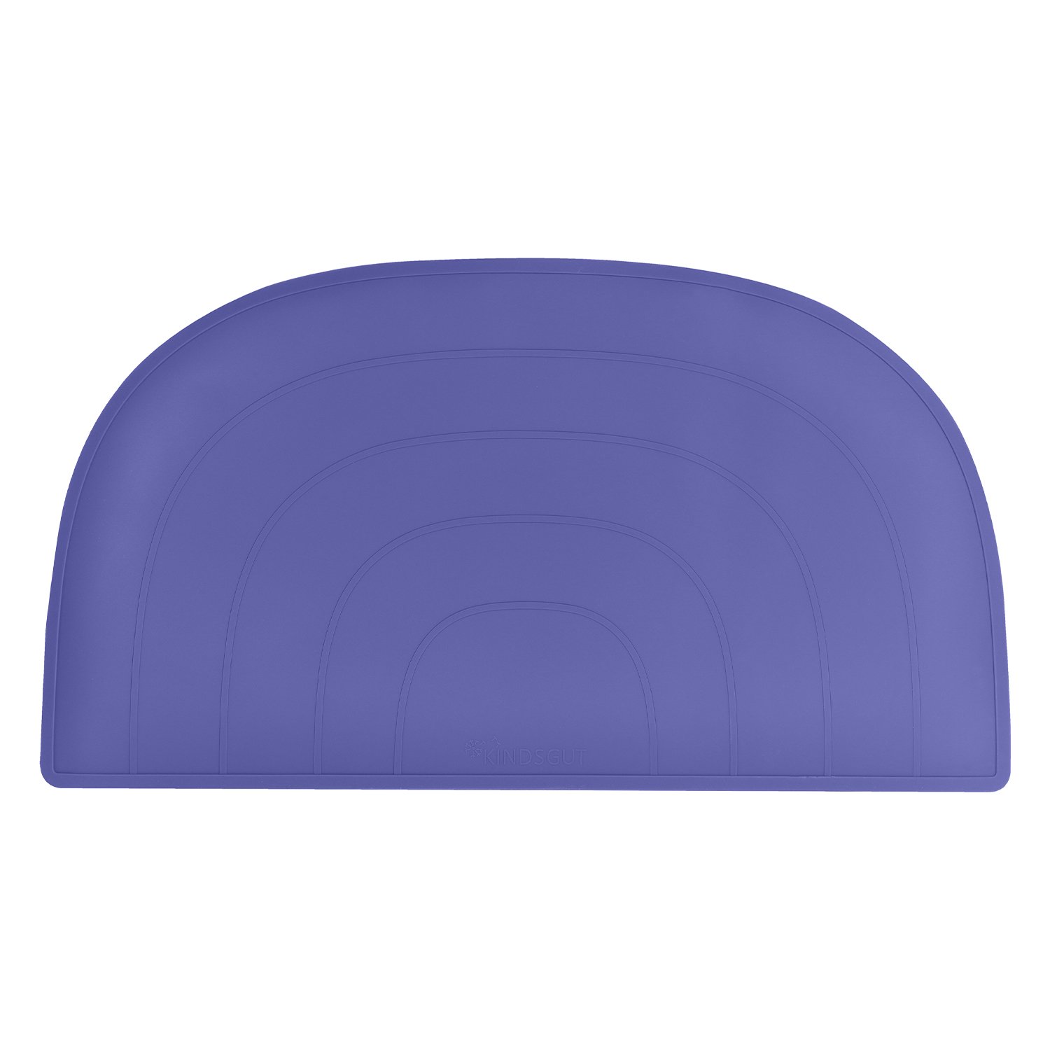 Set de table arc-en-ciel en silicone KINDSGUT Violet