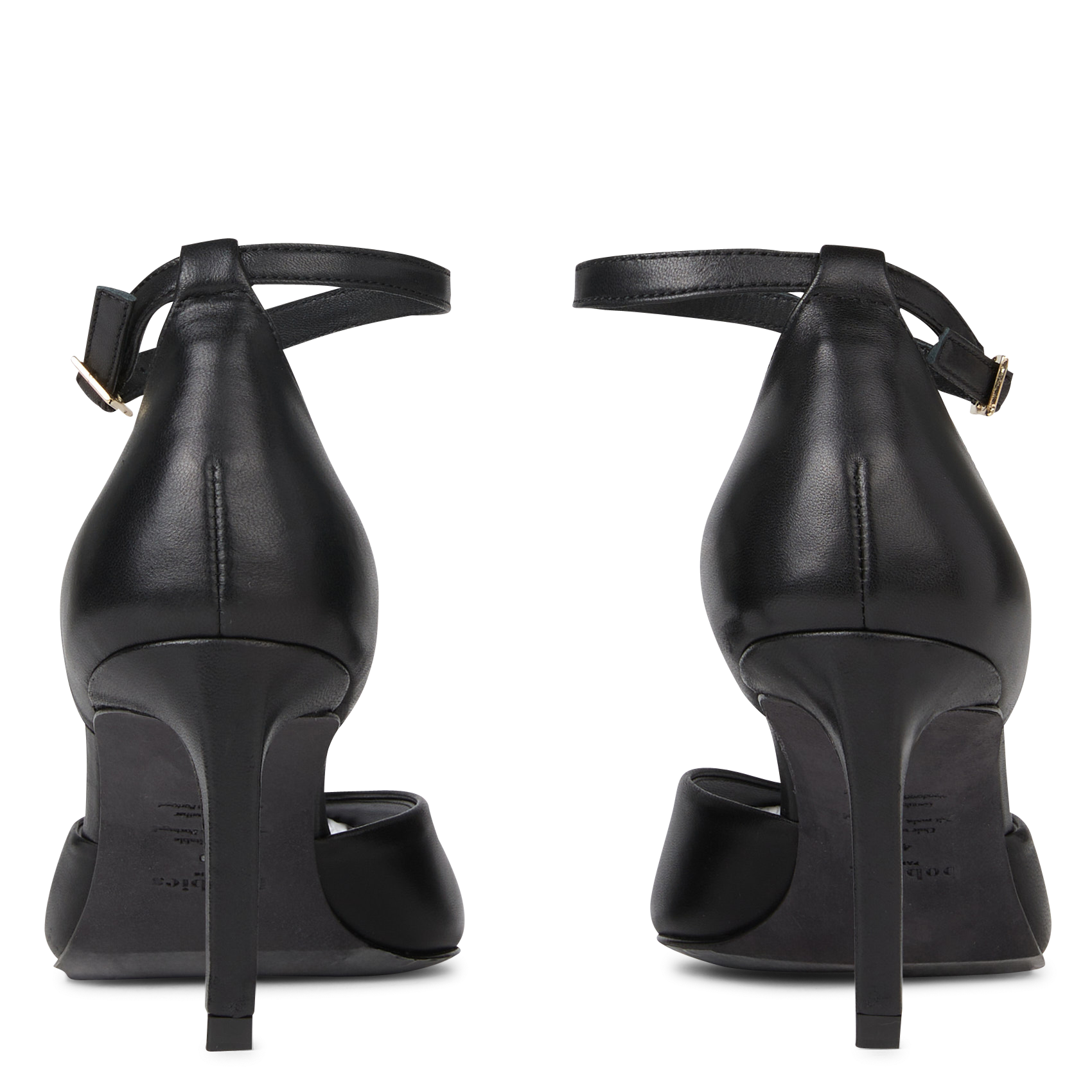 Escarpins en cuir BOBBIES Noir