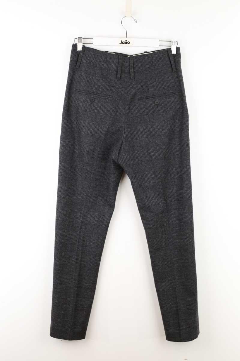 Alpha slim wool trousers ISABEL MARANT - Seconde Main Black