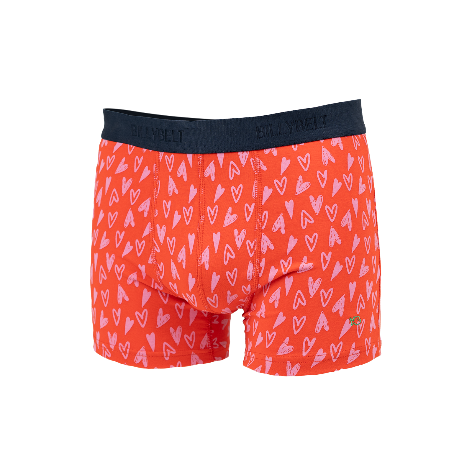 Organic cotton boxers BILLYBELT Red