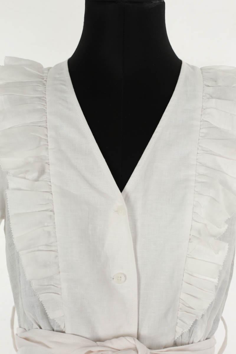 Linen dress LK BENNETT - Seconde Main White