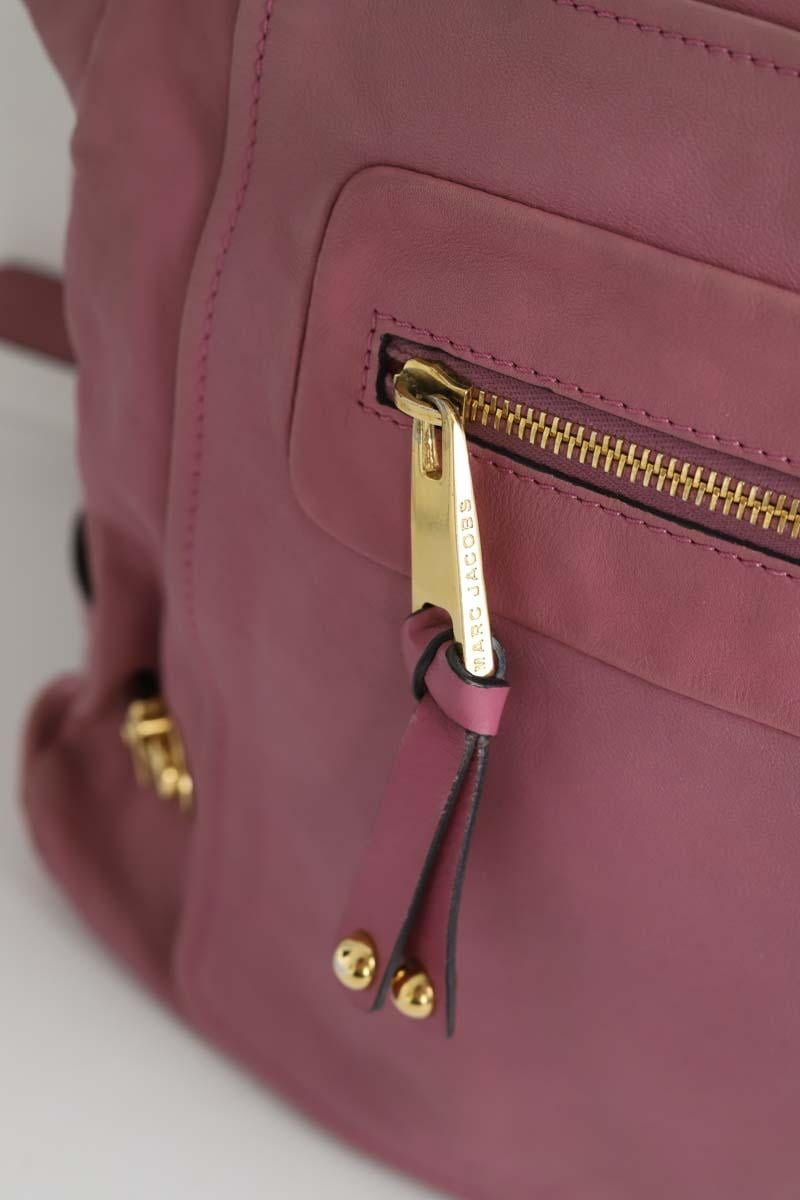 Sac à main en cuir MARC JACOBS - Seconde Main Violet