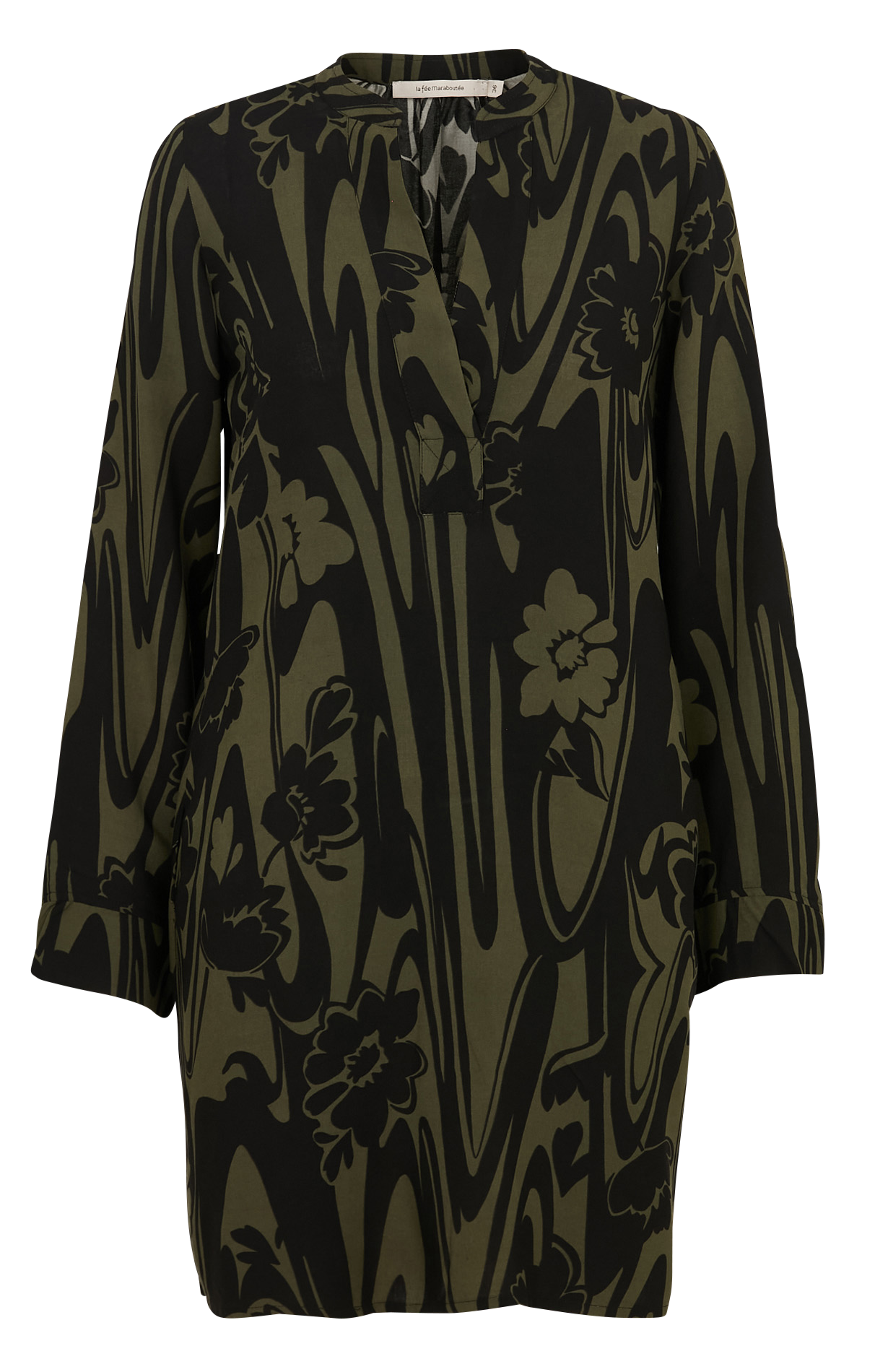 Robe courte droite LA FEE MARABOUTEE Multicolore