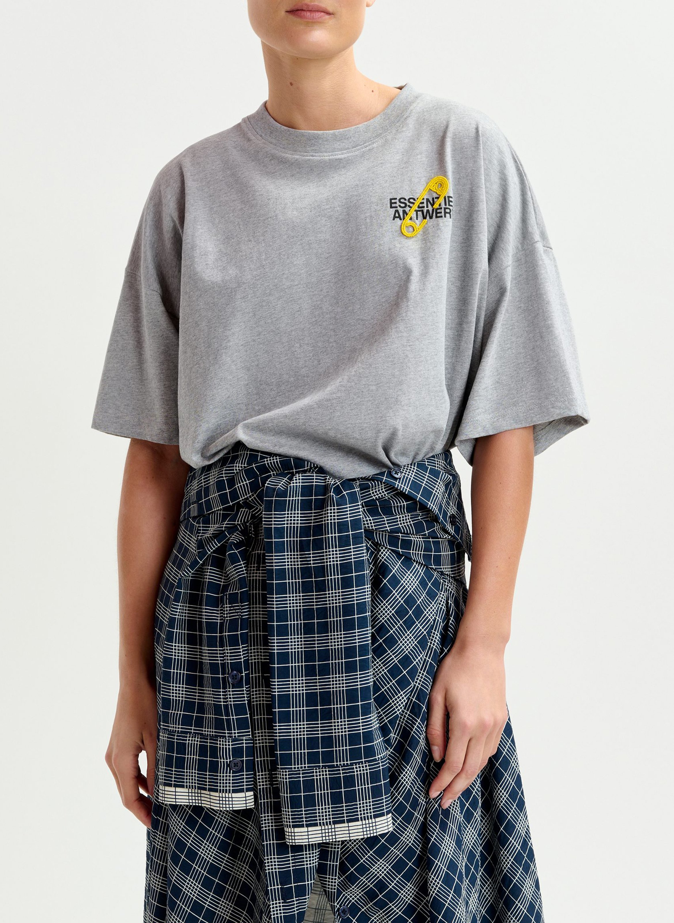 Tee-shirt col rond en coton bio ESSENTIEL ANTWERP