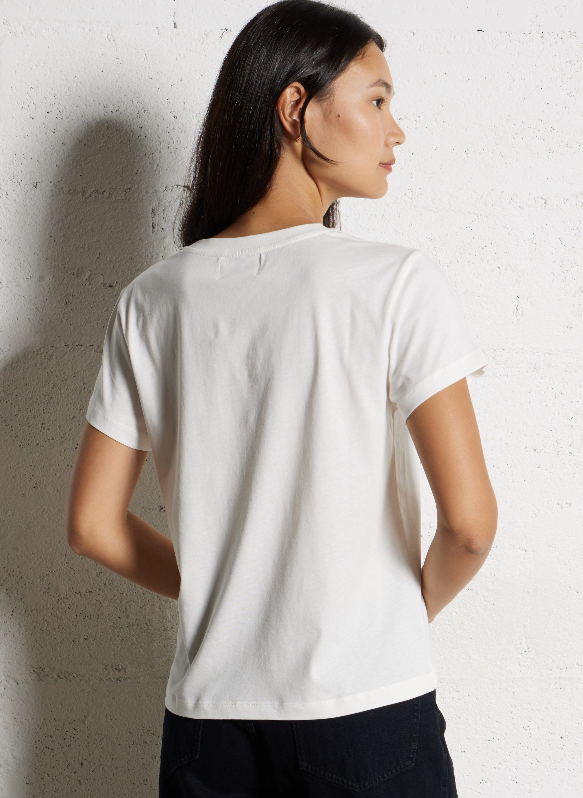 Camiliday round-neck sleeveless cotton top DES PETITS HAUTS Beige