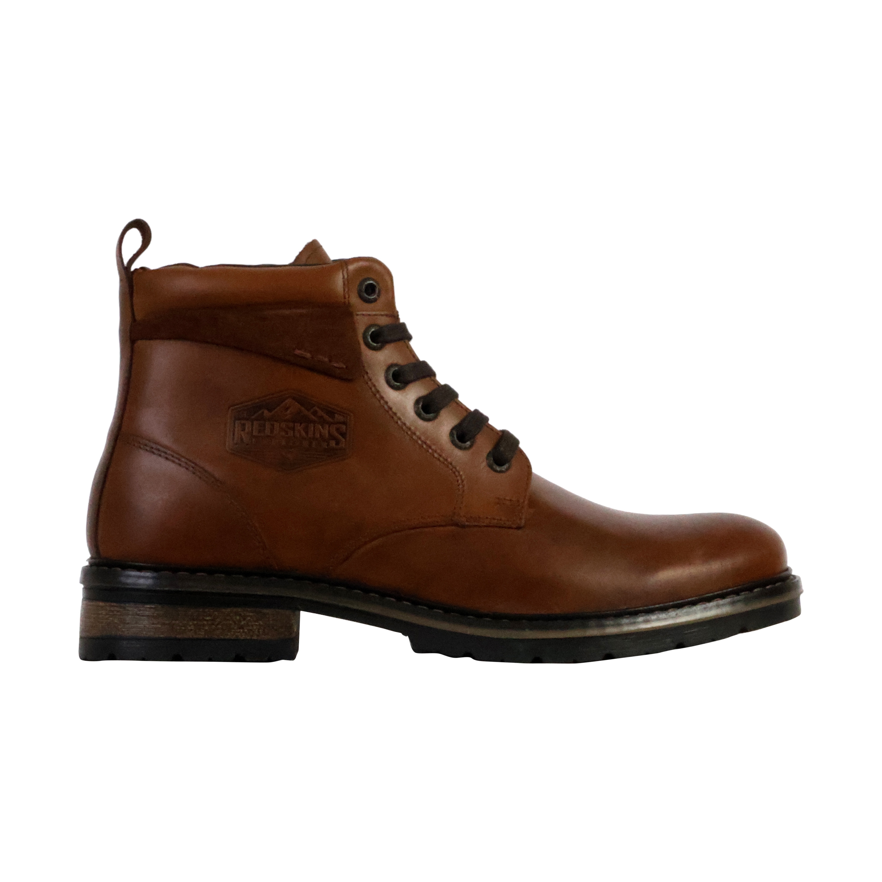 Leather ankle boots available. REDSKINS Brown