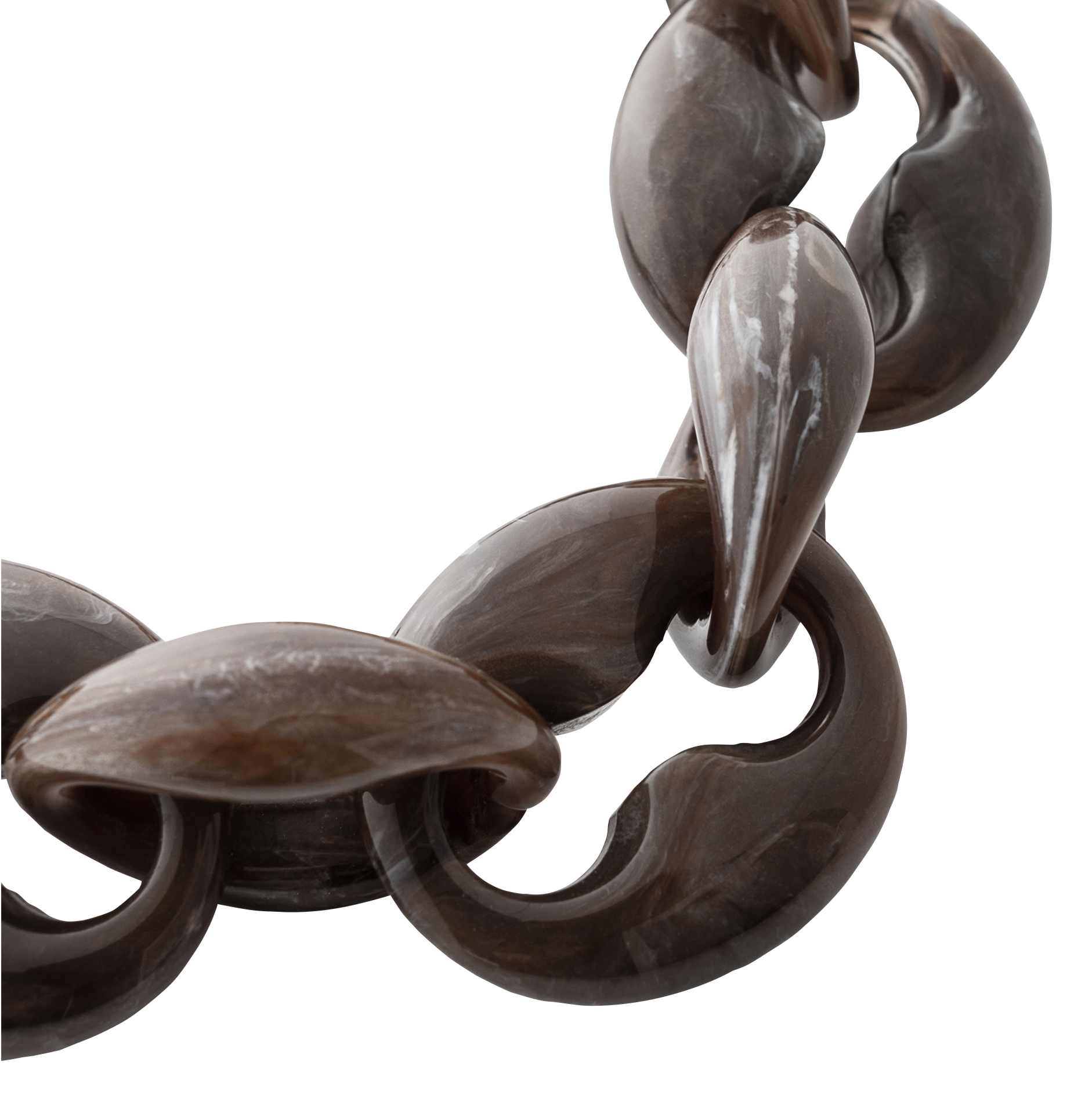 Armband aus Marmorkette VANESSA BARONI Braun