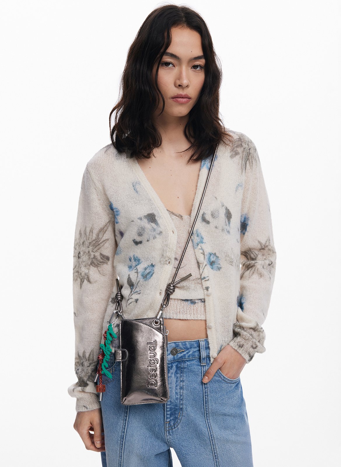 Pochette de téléphone effet cuir DESIGUAL Multicolore