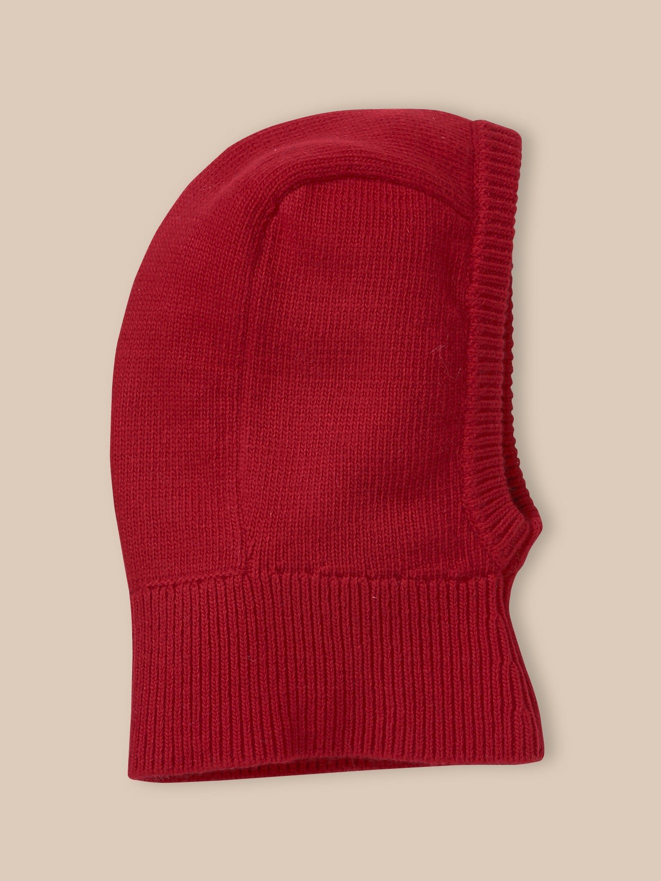 Wool hooded jacket CYRILLUS Red