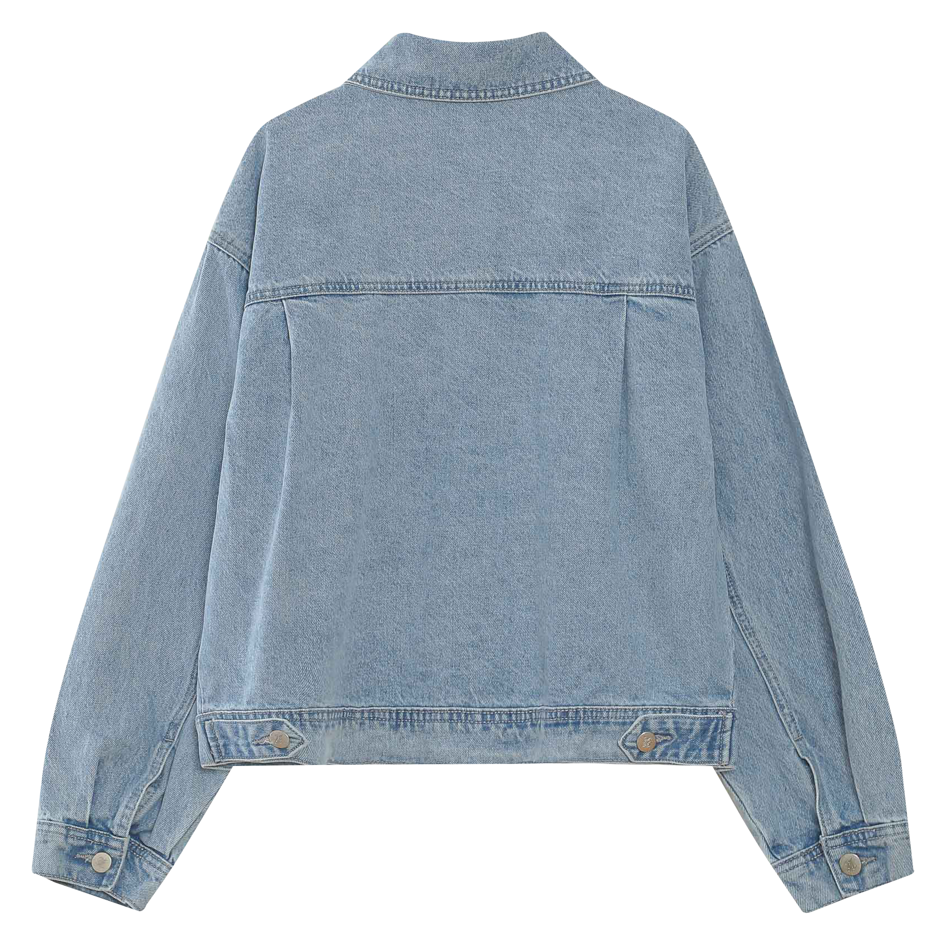 Jacket in boxy denim GRACE ET MILA Blue