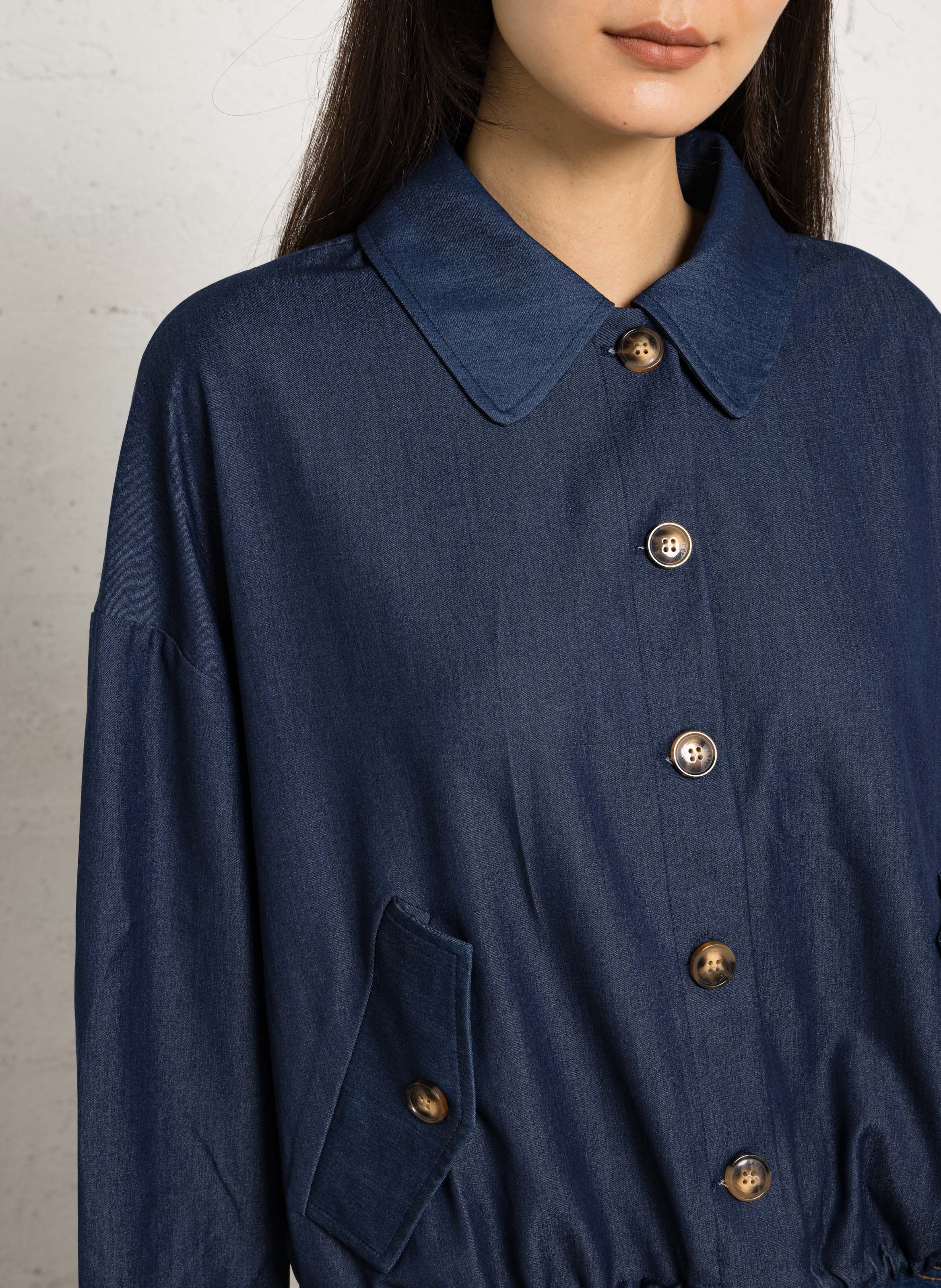 Jack met klassieke kraag LA PETITE ETOILE Blauw