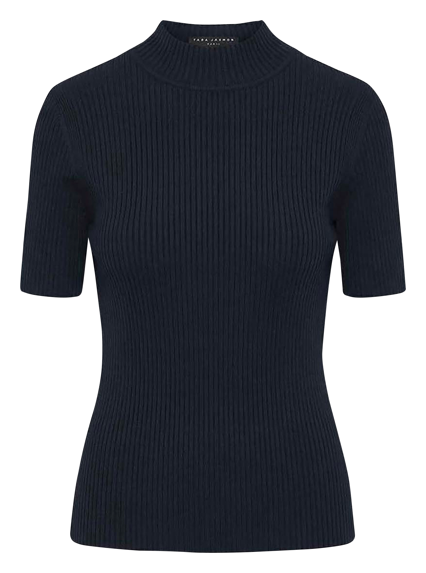 Sous-pull col montant manches courtes TARA JARMON Bleu