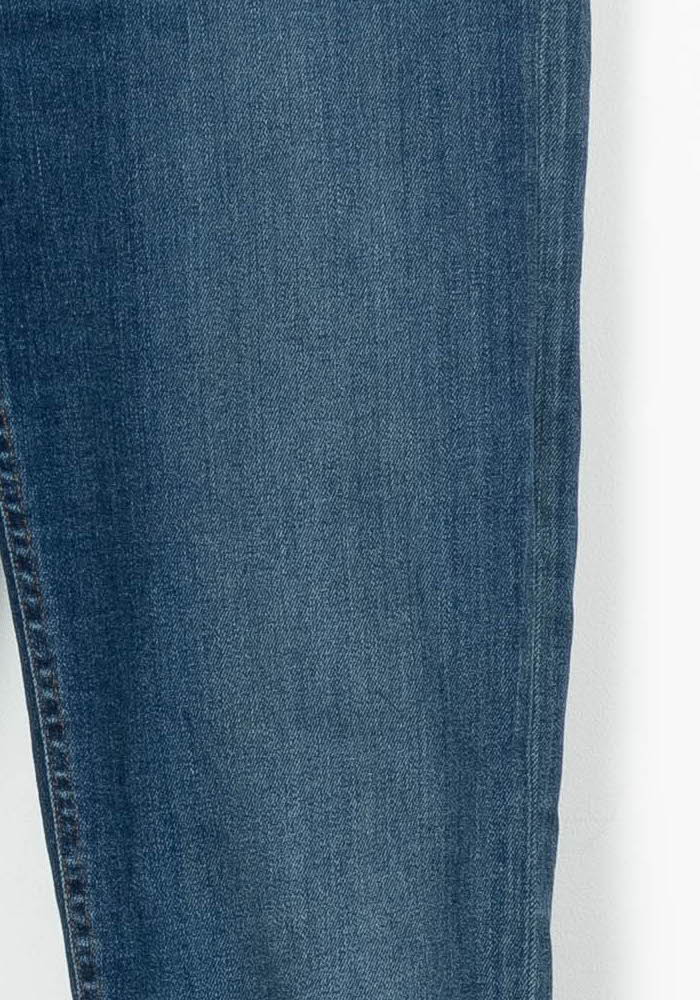 Cropped slim jeans with studs ACNE STUDIOS - Seconde Main Blue