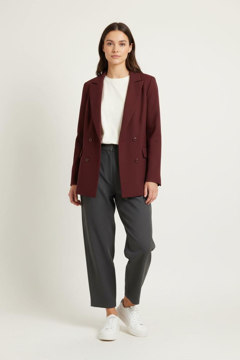 Veste Laura Laval - Seconde Main Rouge