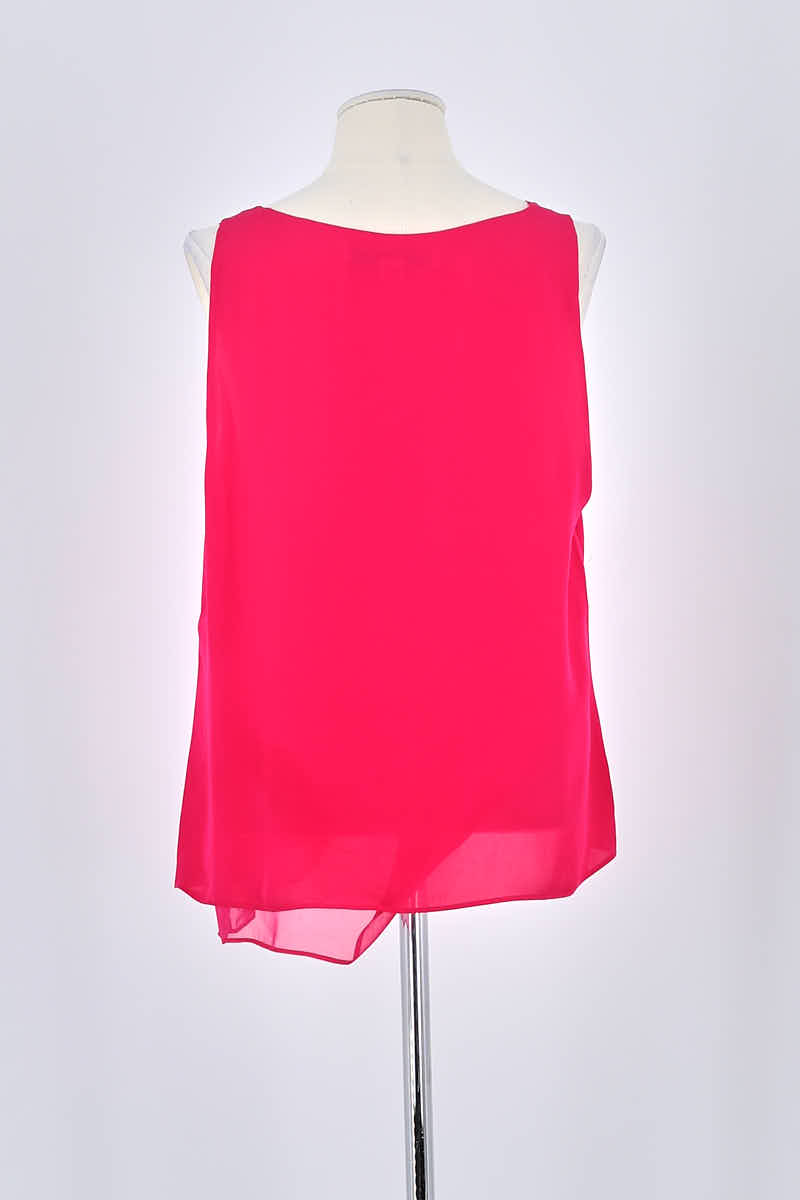 Azawood sleeveless top DIANE VON FURSTENBERG - Seconde Main Pink