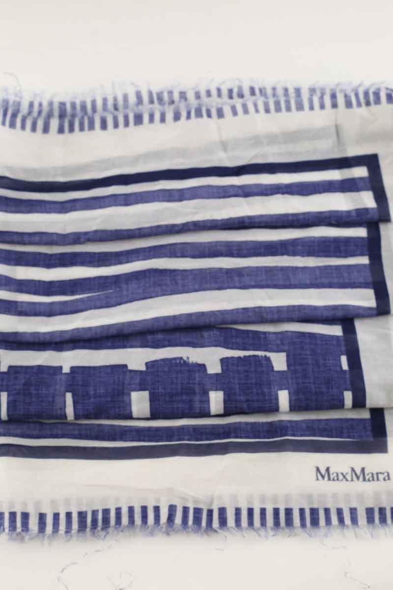 Square MAX MARA - Seconde Main Blue