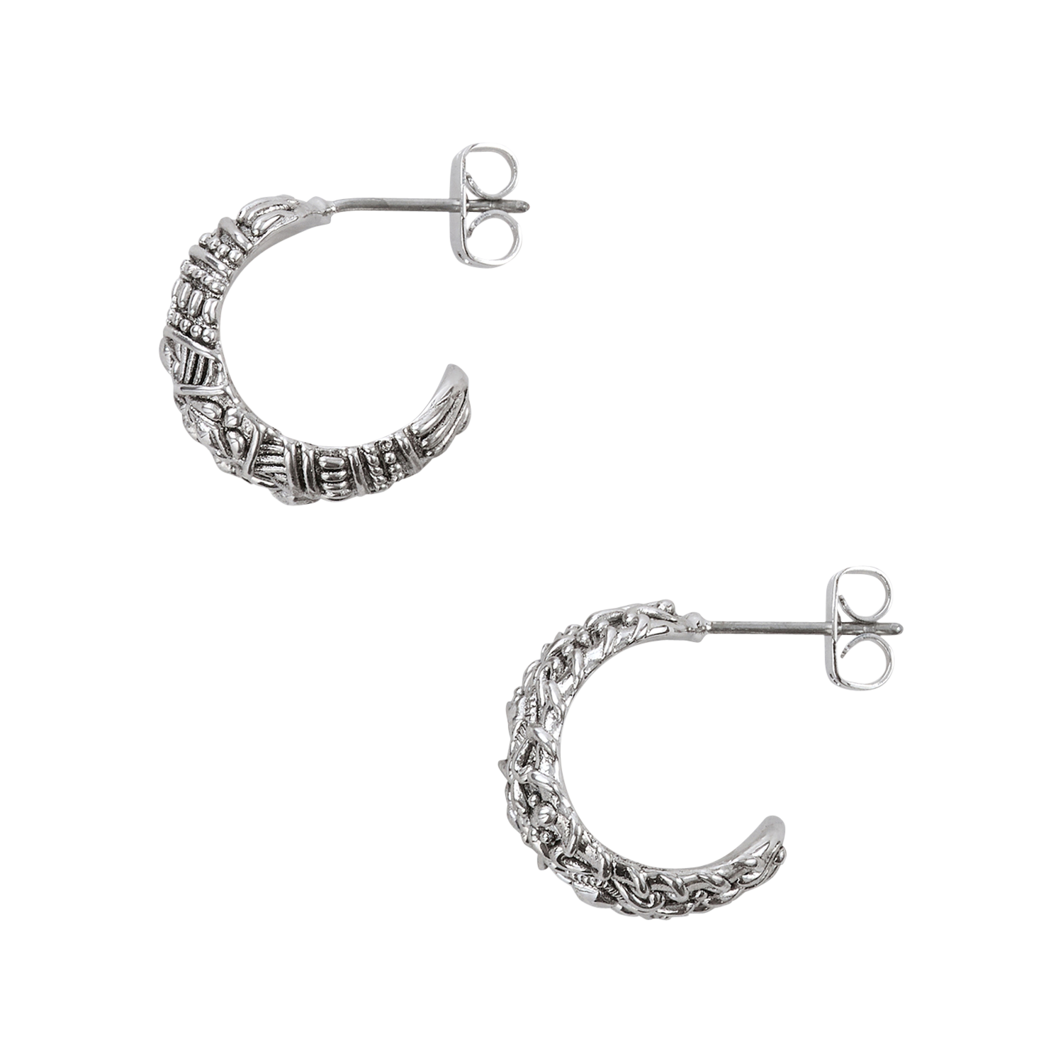 Boucles d'oreille  BA&SH Argent