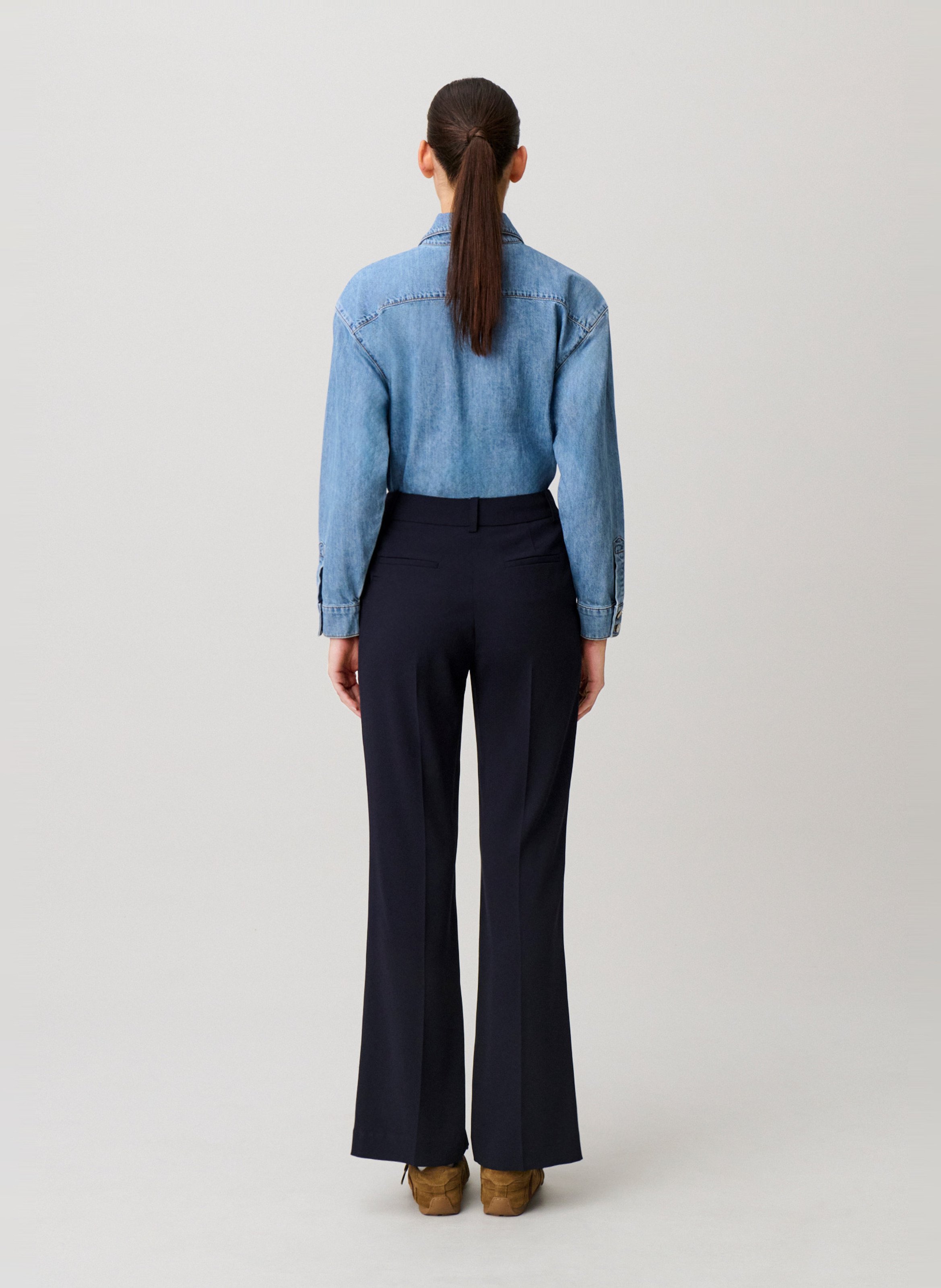 Carrot trousers CLAUDIE PIERLOT Blue