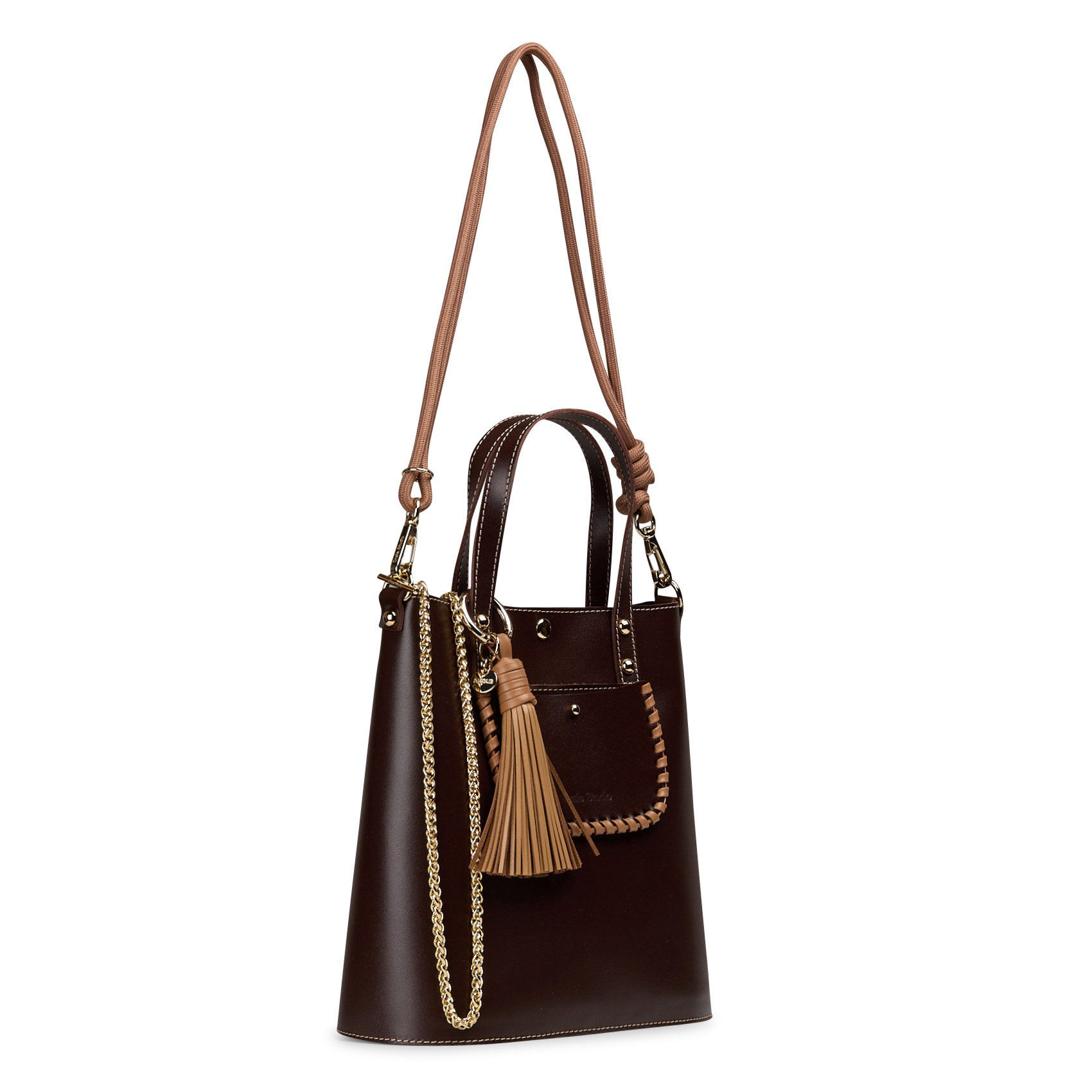Bolso bowling de piel | Beige CRAIE STUDIO Mujer