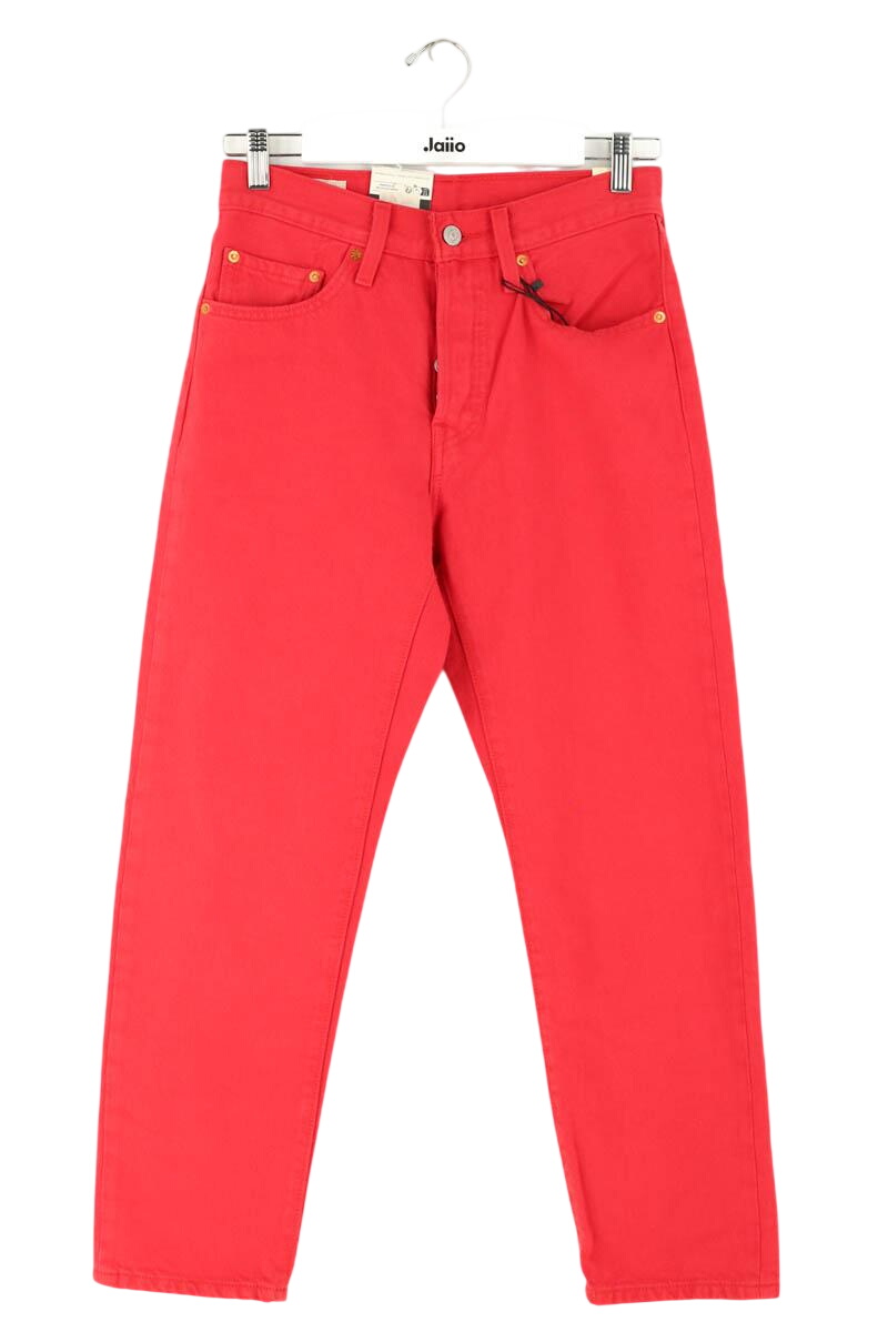 Jean droit 501 LEVI'S - Seconde main Rouge