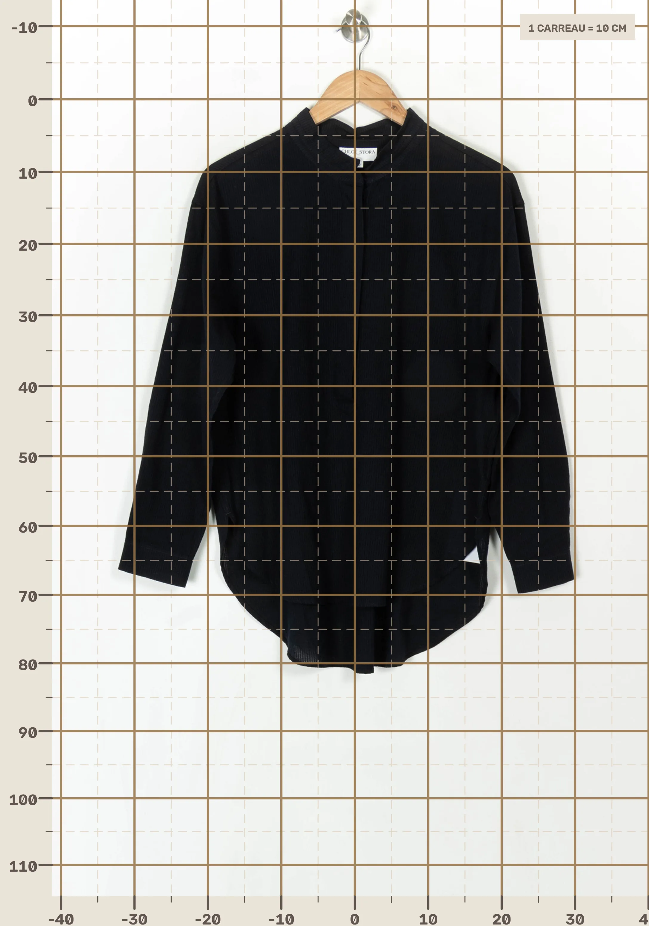 Blouse CHLOE STORA - SECONDE MAIN Blue