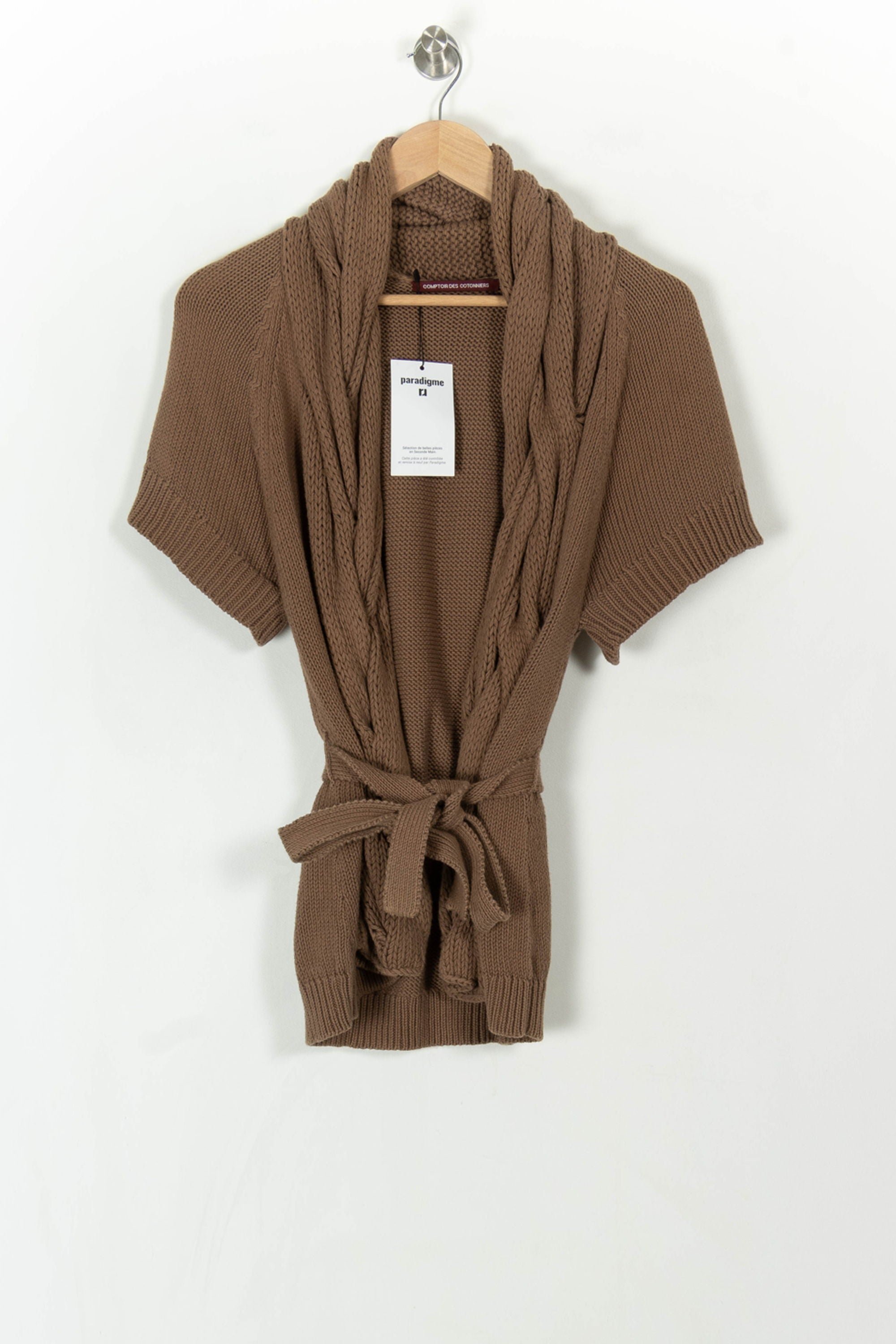 Cardigan COMPTOIR DES COTONNIERS - Seconde main Brown