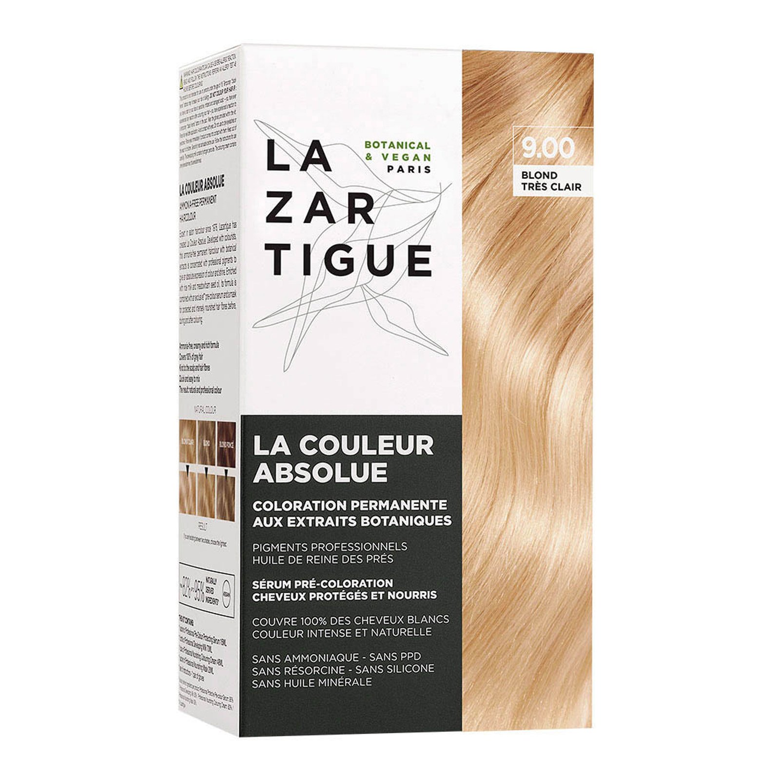 COULEUR ABSOLUE LAZARTIGUE 9.00 blond trÈs clair