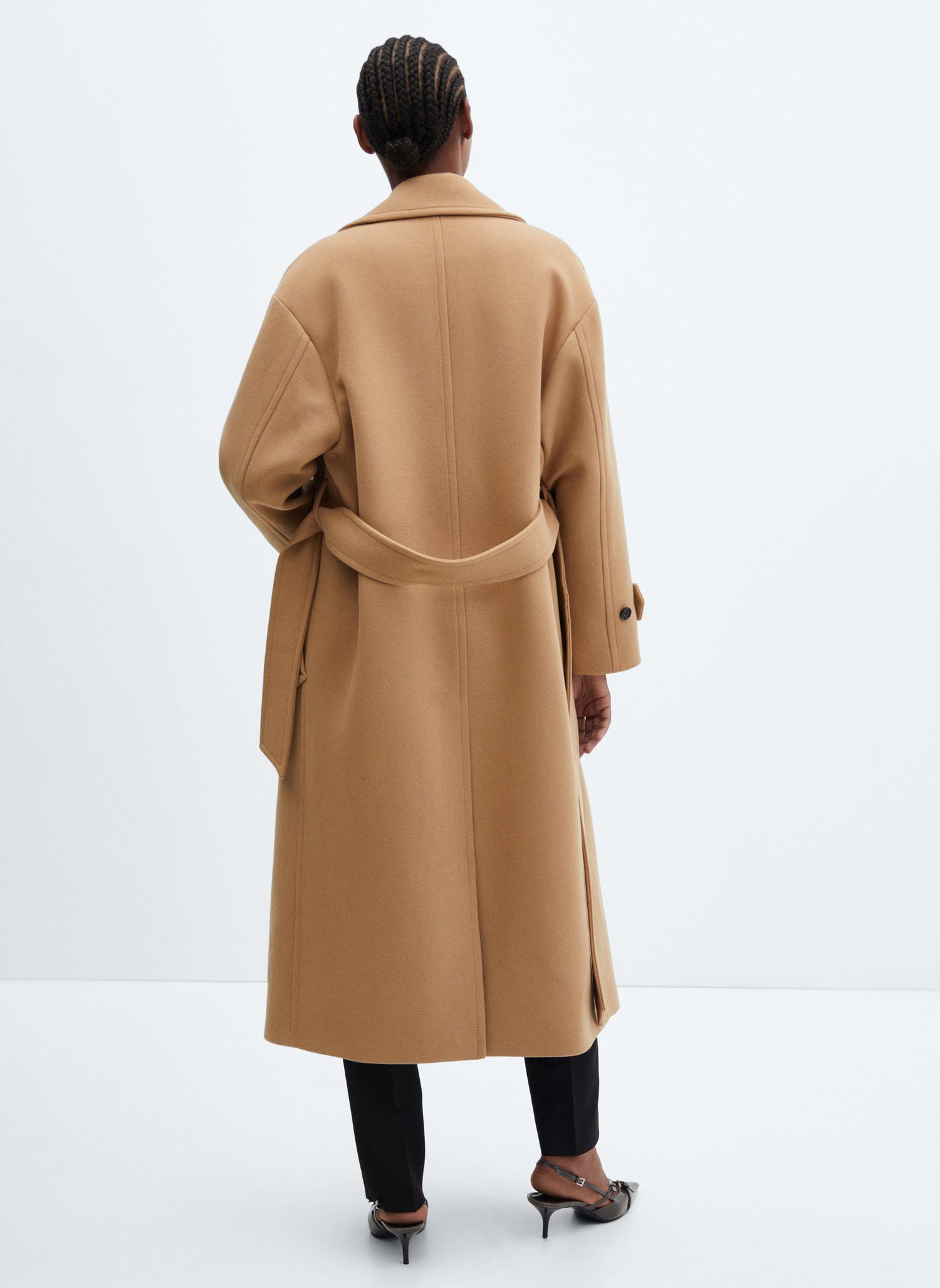 Mango manteau femme camel new arrivals