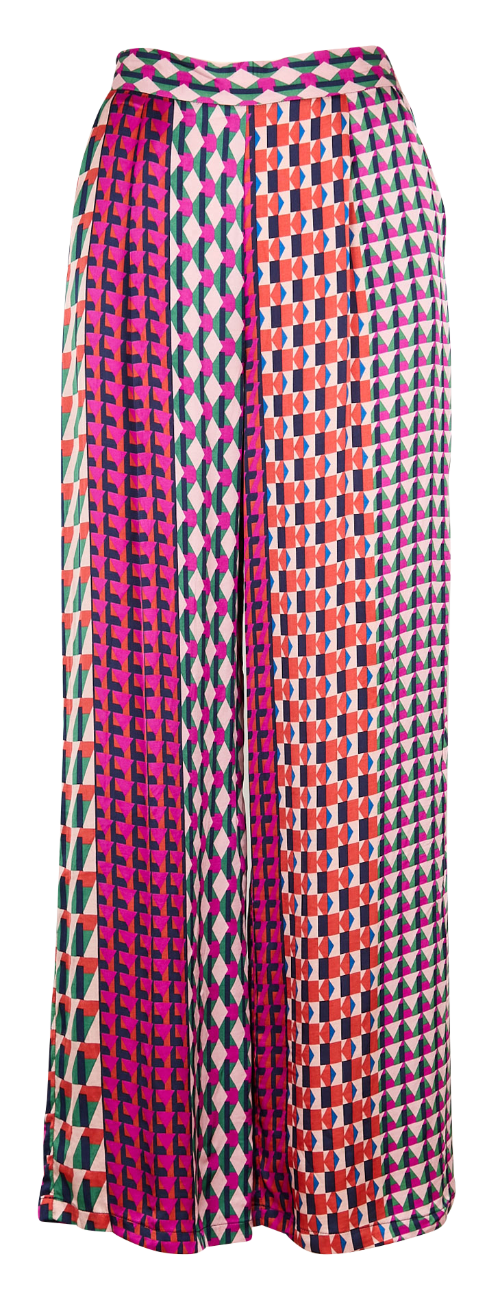 Pantalon droit à imprimé graphique LA PETITE ETOILE Multicolore