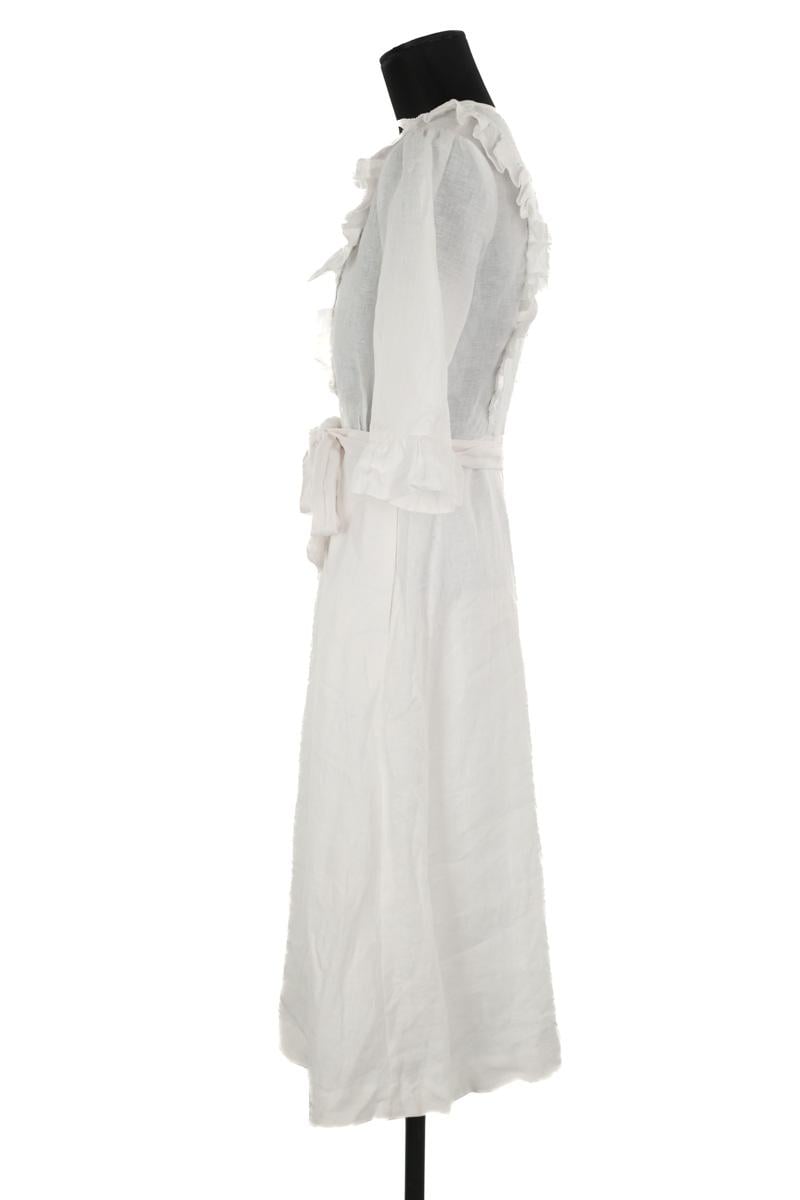 Linen dress LK BENNETT - Seconde Main White