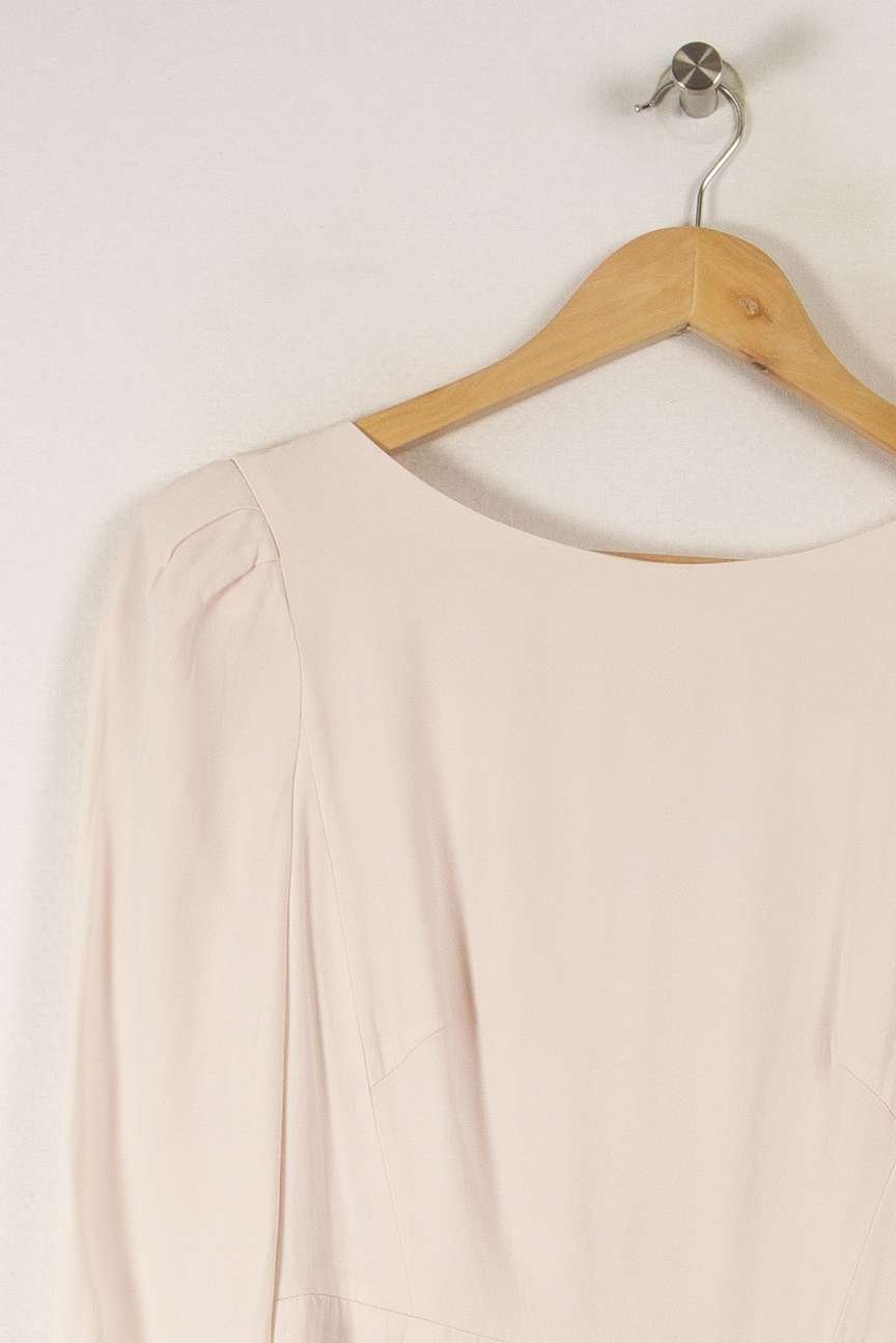 Midi dress TARA JARMON - Seconde Main Pink