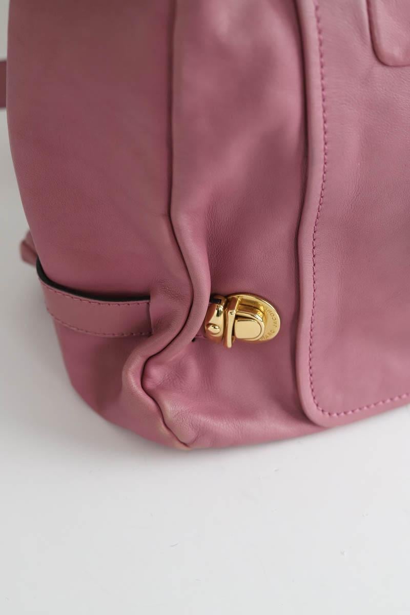 Sac à main en cuir MARC JACOBS - Seconde Main Violet