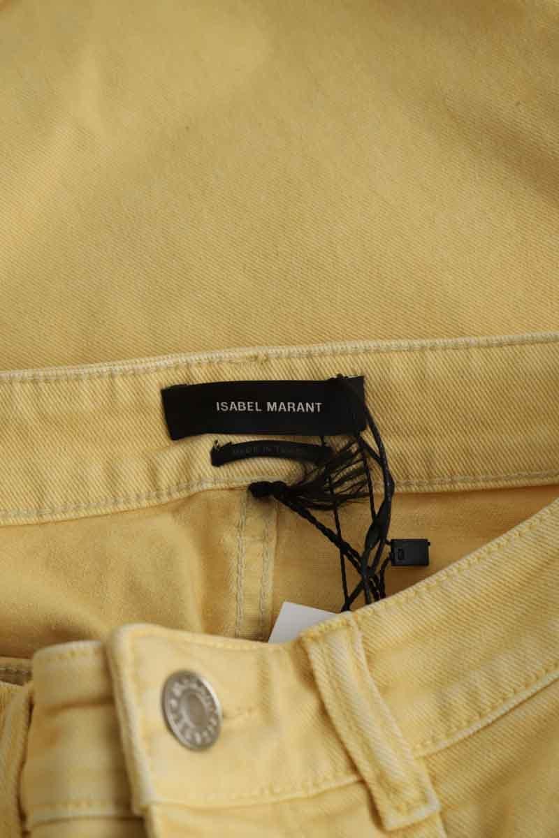 Bermuda en coton ISABEL MARANT - Seconde Main Jaune