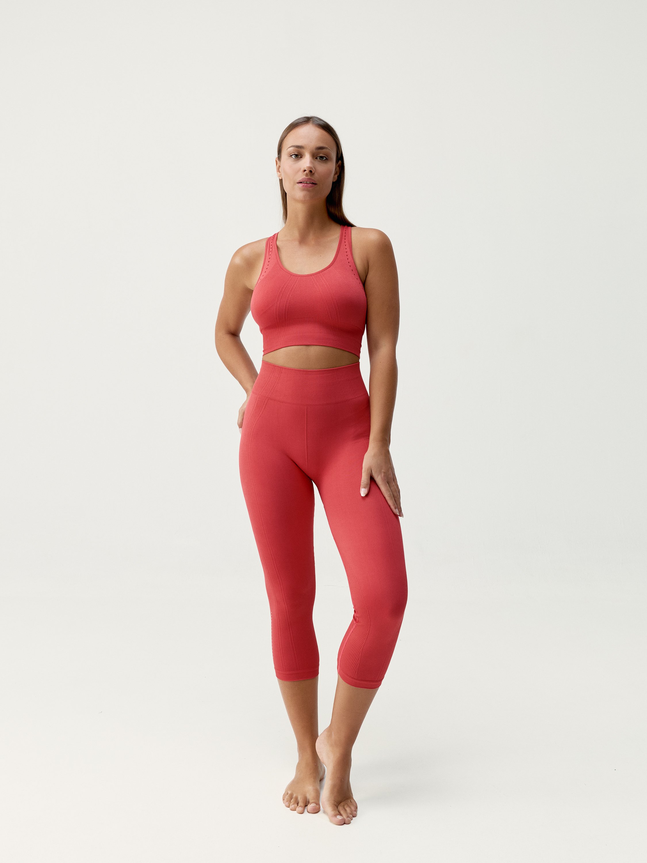 High-support sports bra BORN LIVING YOGA Orange