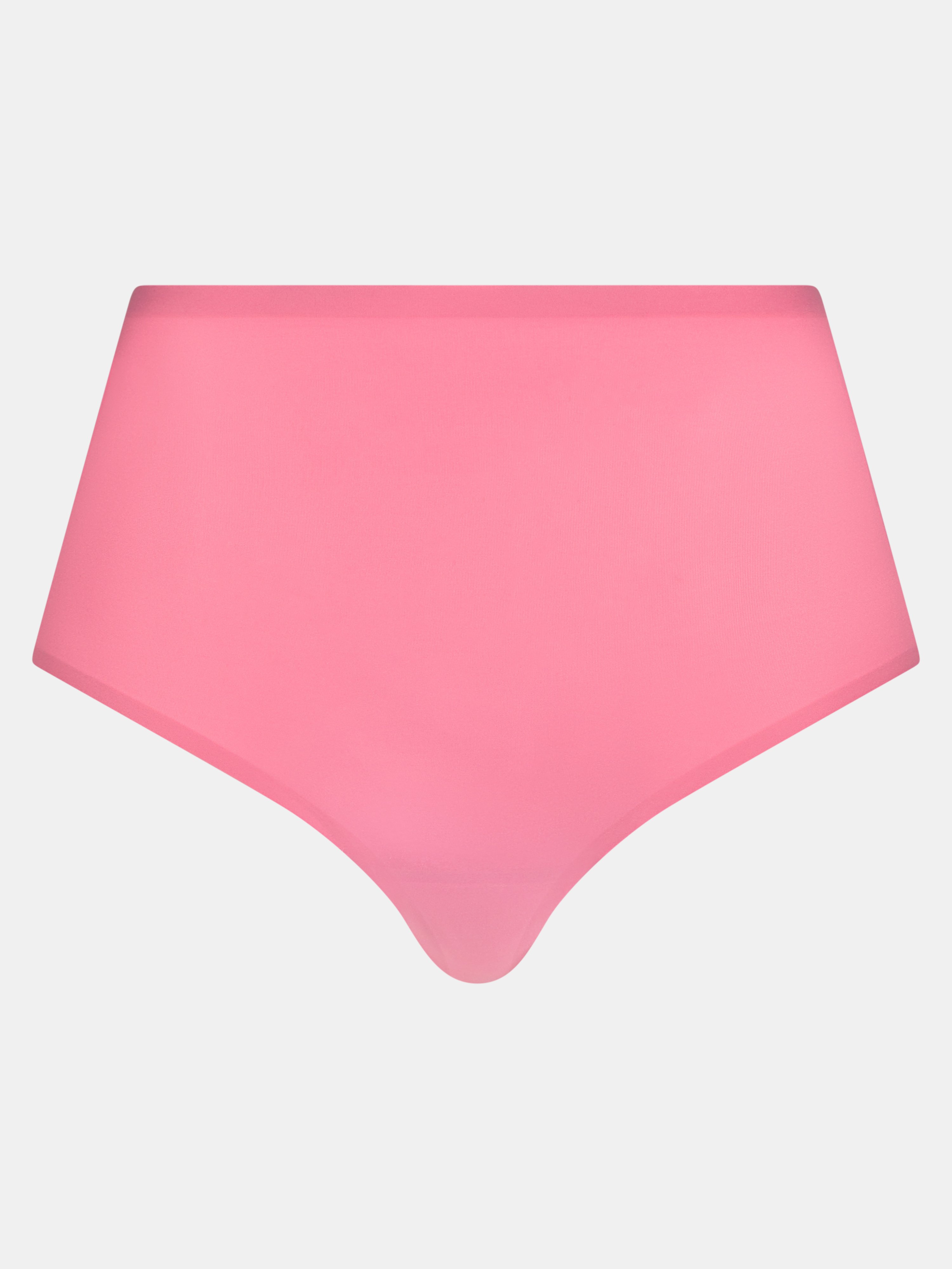 High-waisted lace panties CHANTELLE Pink