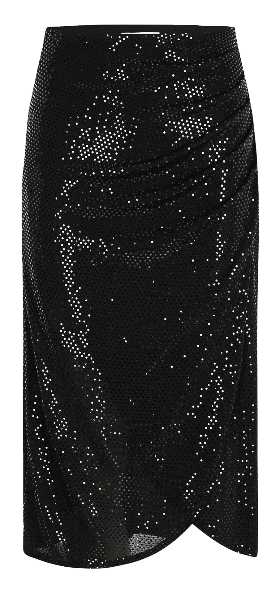 Floride midi skirt with sequins  MORGAN Black