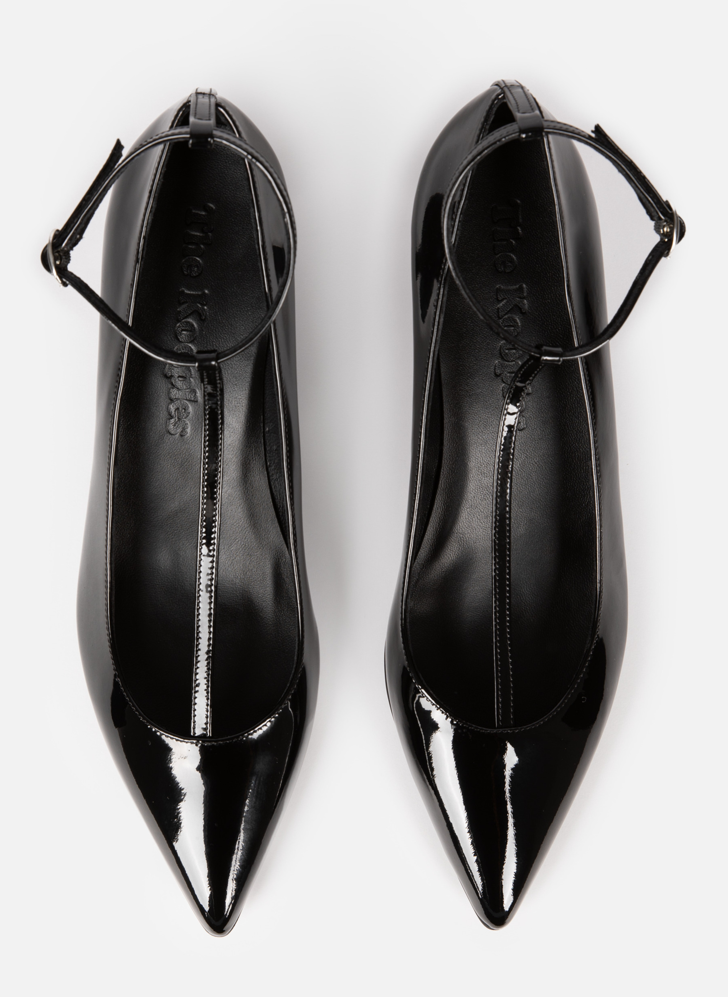 Heeled pumps with ankle strap THE KOOPLES Black