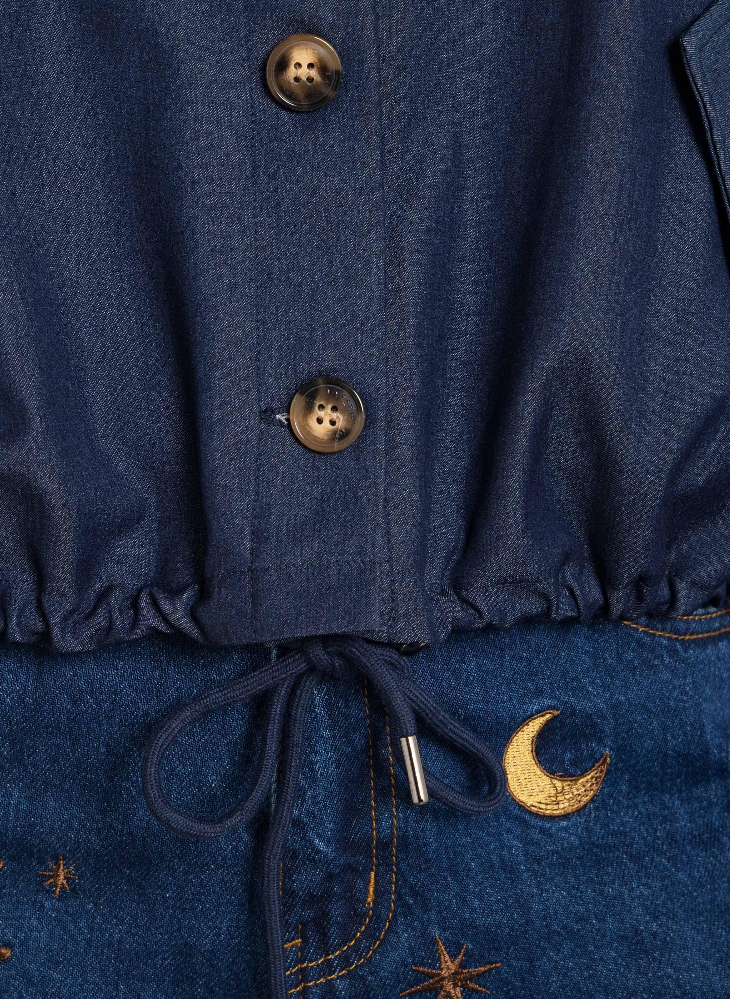 Jack met klassieke kraag LA PETITE ETOILE Blauw