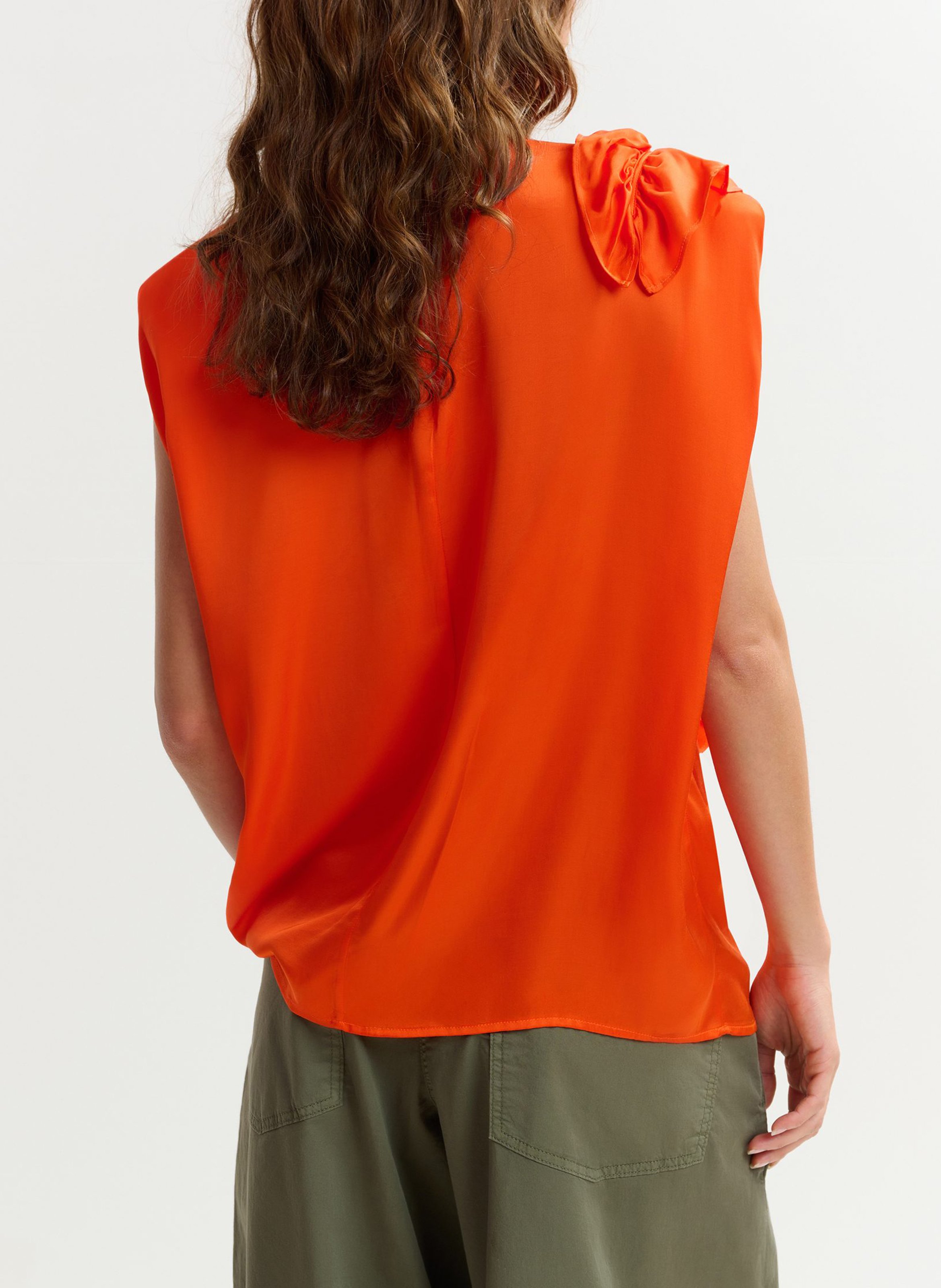 Top col rond  ESSENTIEL ANTWERP Orange