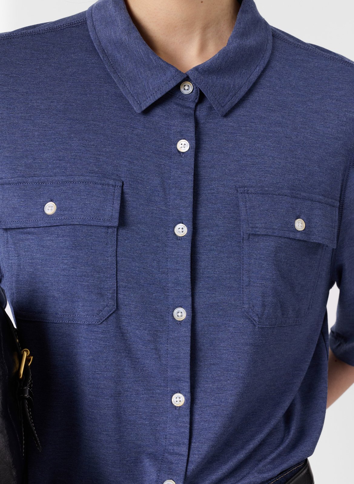 Bedrucktes Hemd mit klassischem Kragen GERARD DAREL Blau