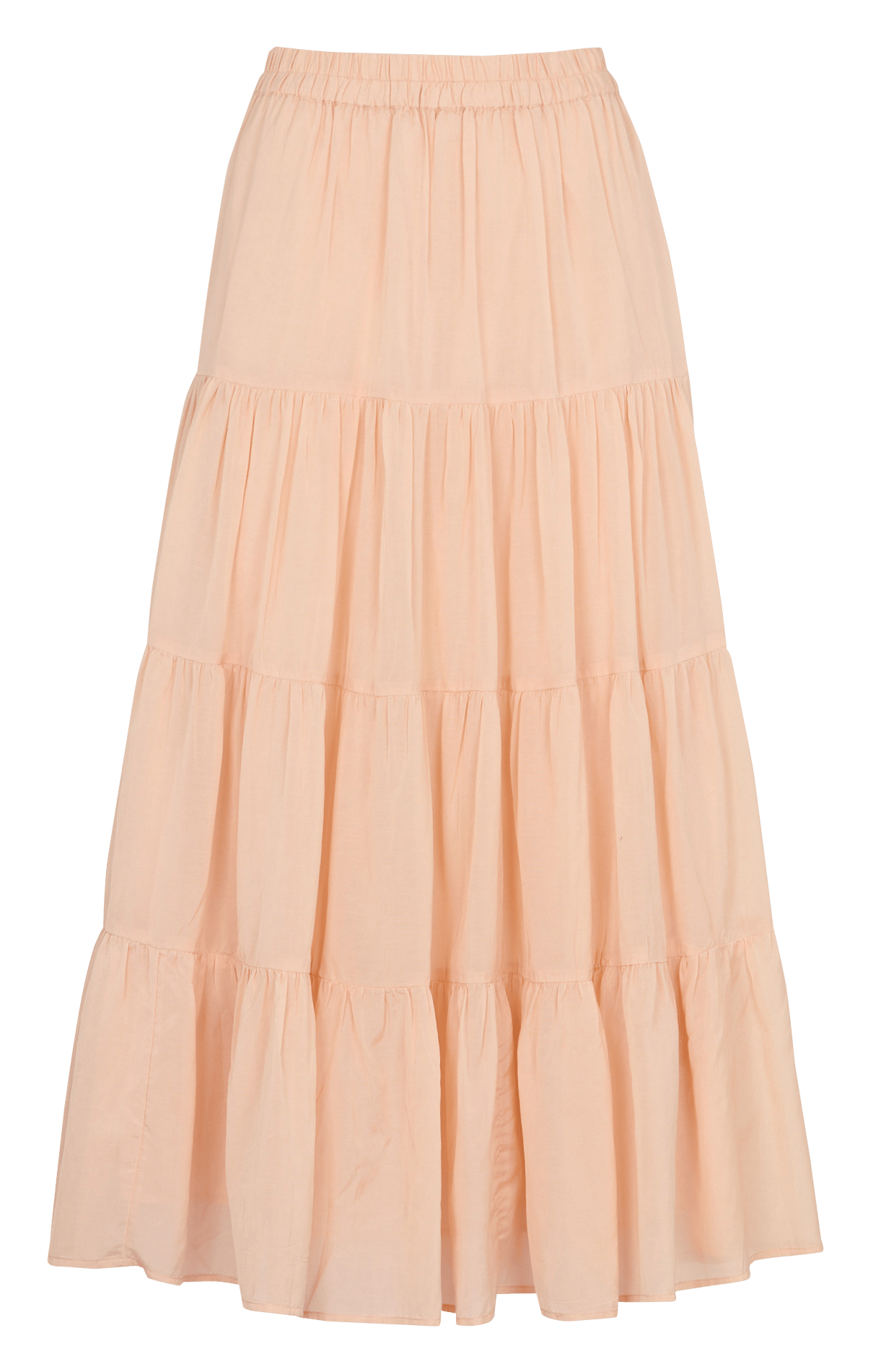 Tiered ruffle skirt PETITE MENDIGOTE Pink