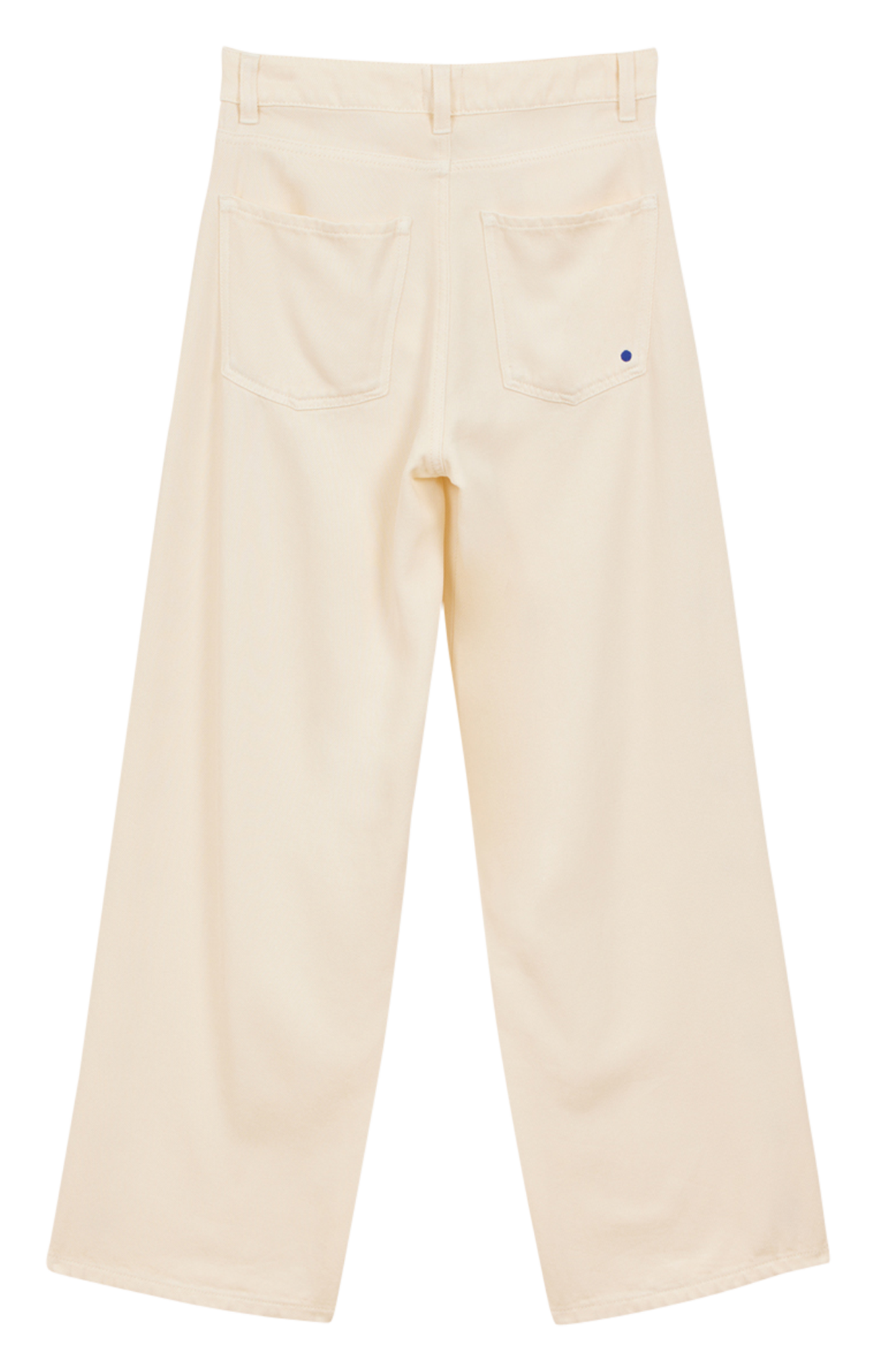 Embroidered wide-leg pants A.P Beige
