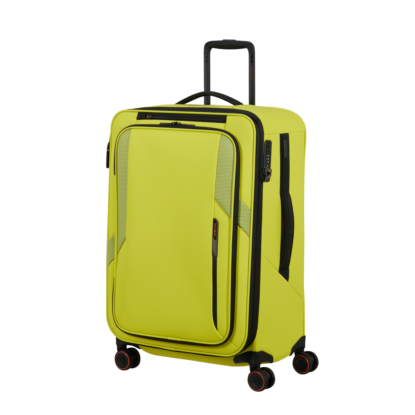 Glazed valise 4 roues taille m SAMSONITE Jaune