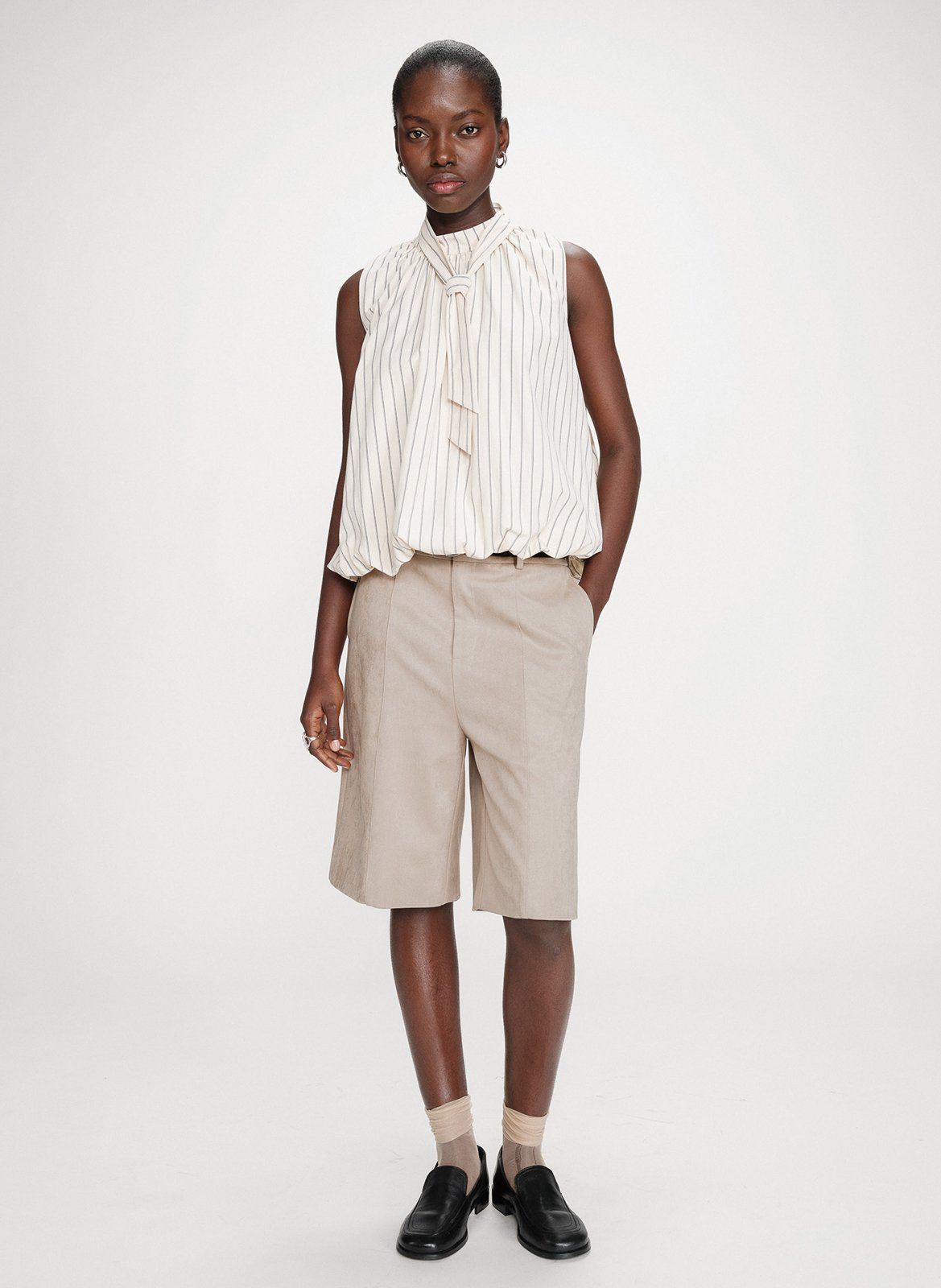 Top à rayures GRACE ET MILA Jaune