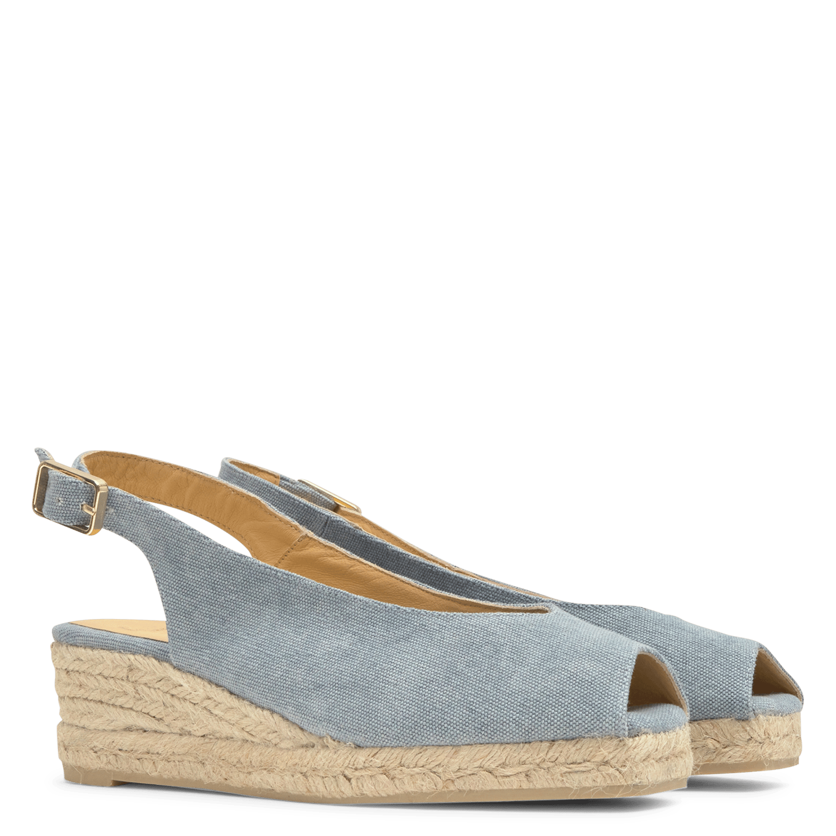 Wedge heel sandals CASTANER Blue